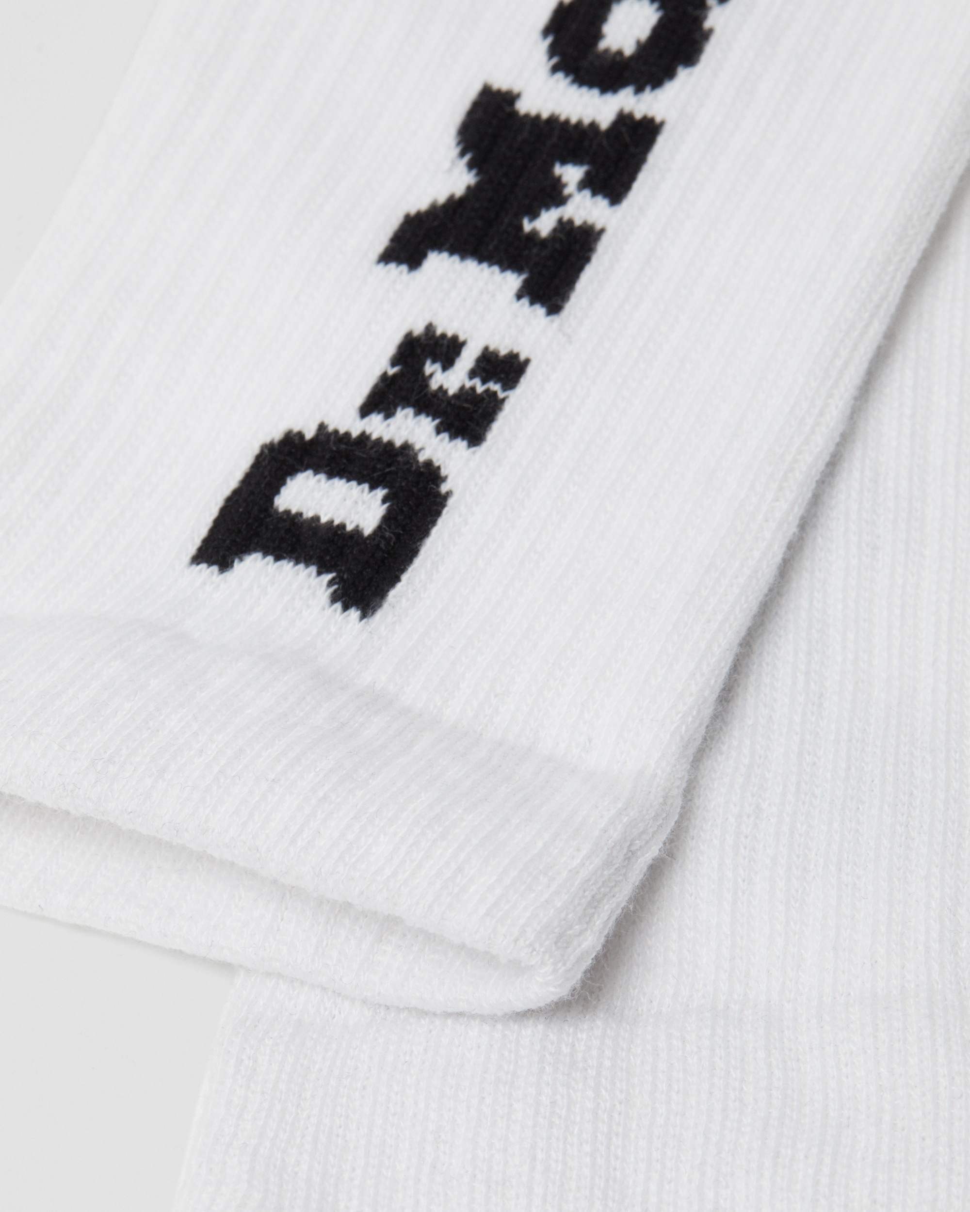 DR. MARTENS Socken »Vertical Sock«, (1 Paar), Baumwollmisch-Socken mit vertikalem Logo