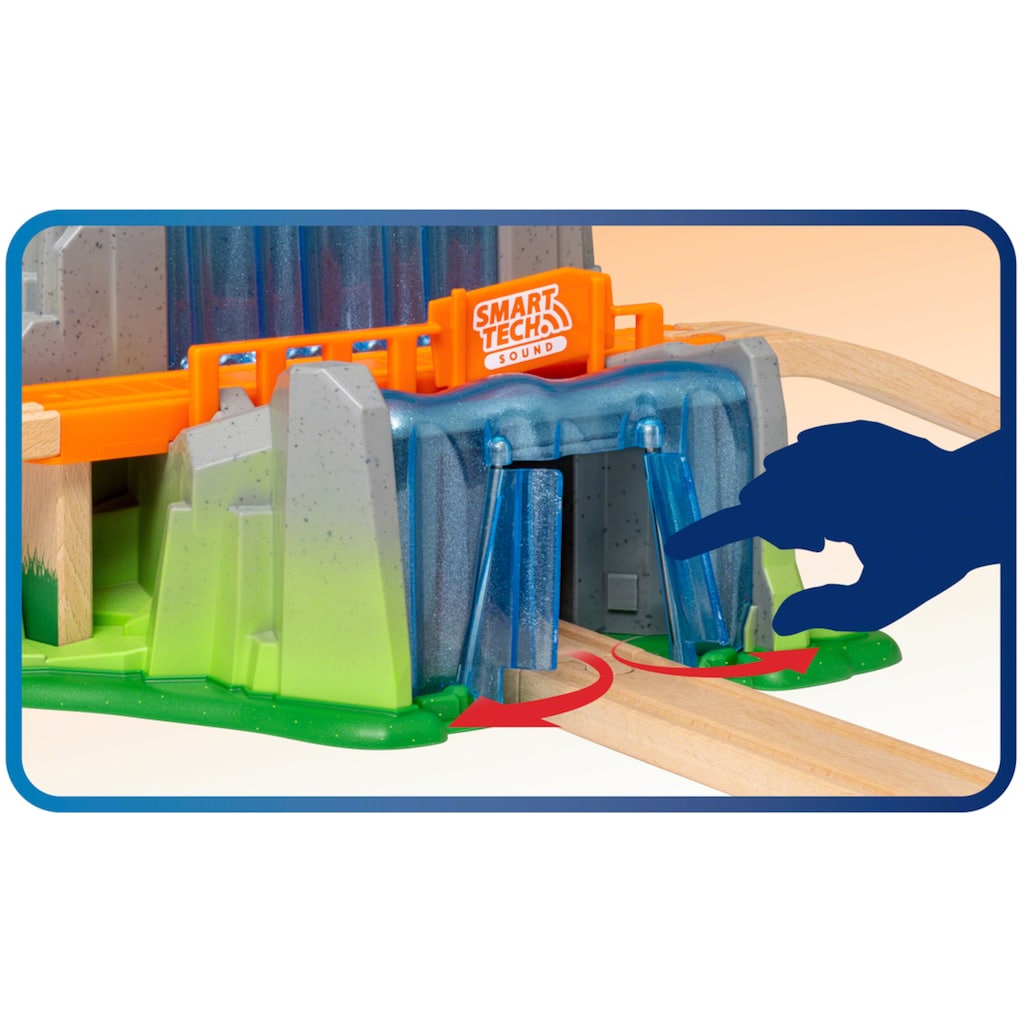 BRIO® Spielzeugeisenbahn-Tunnel »BRIO® WORLD, Smart Tech Sound Wasserfall-Tunnel«