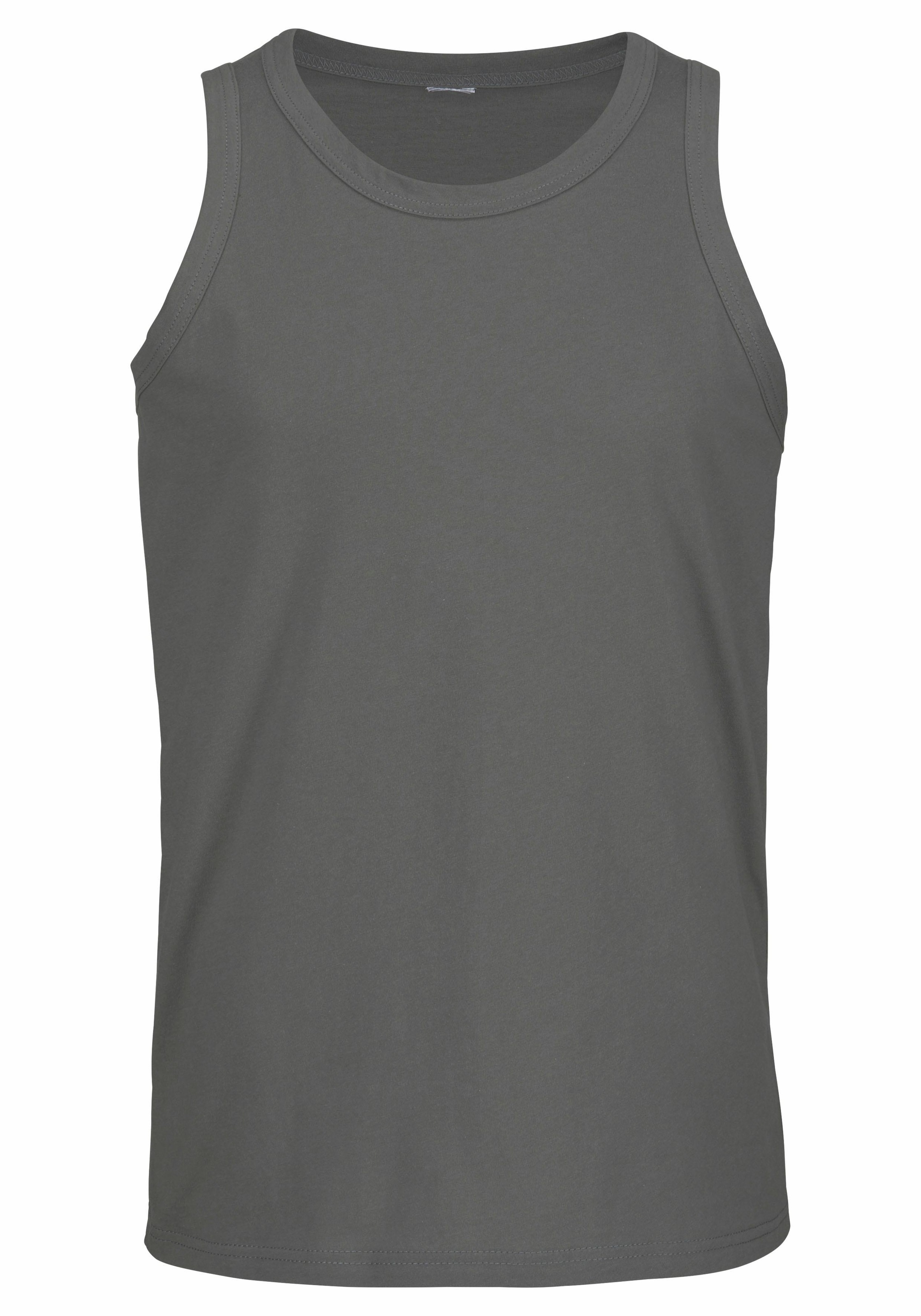 H.I.S Tanktop Men's Olive Green L 3