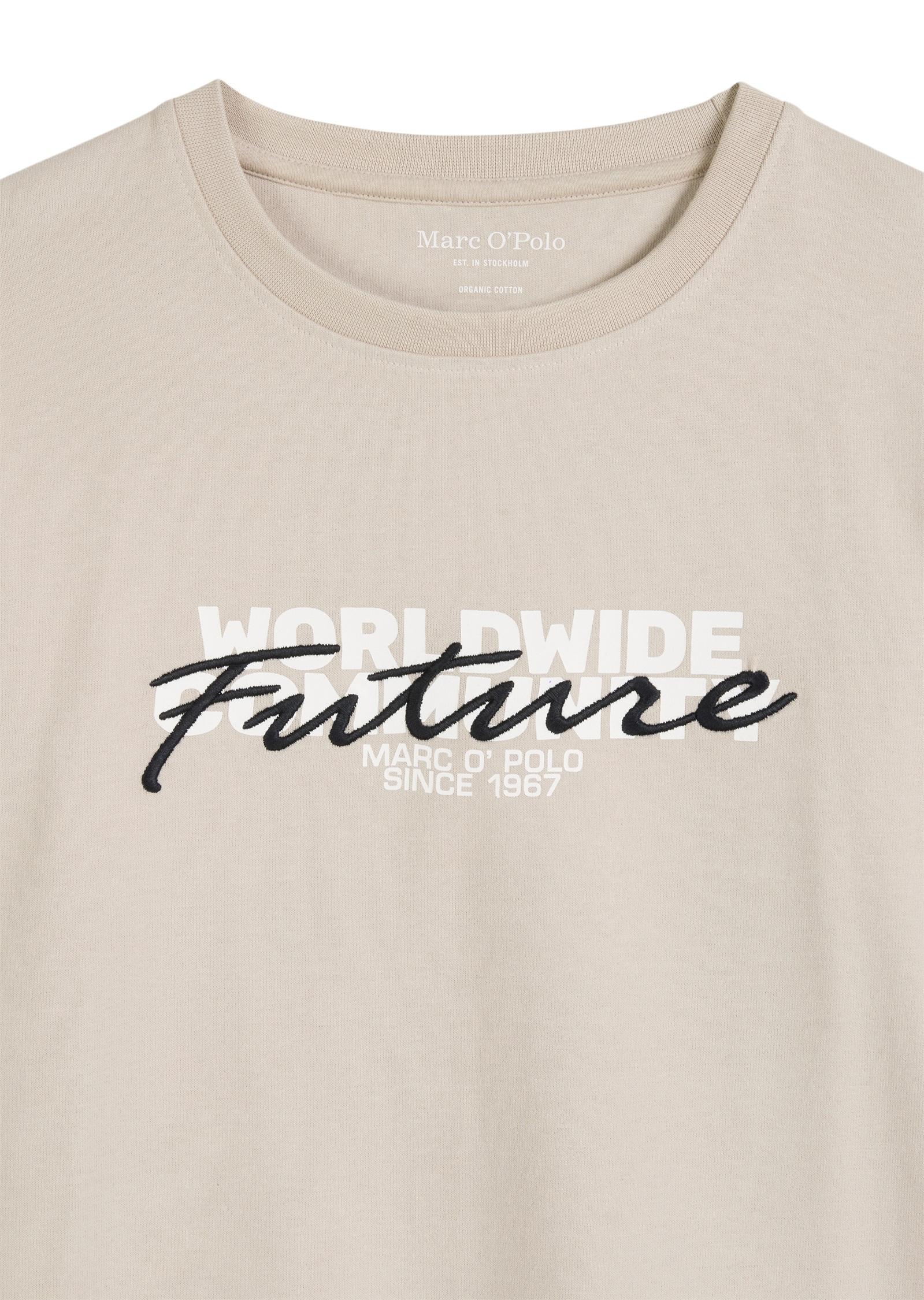 Marc O'Polo Langarmshirt »aus reiner Bio-Baumwolle«