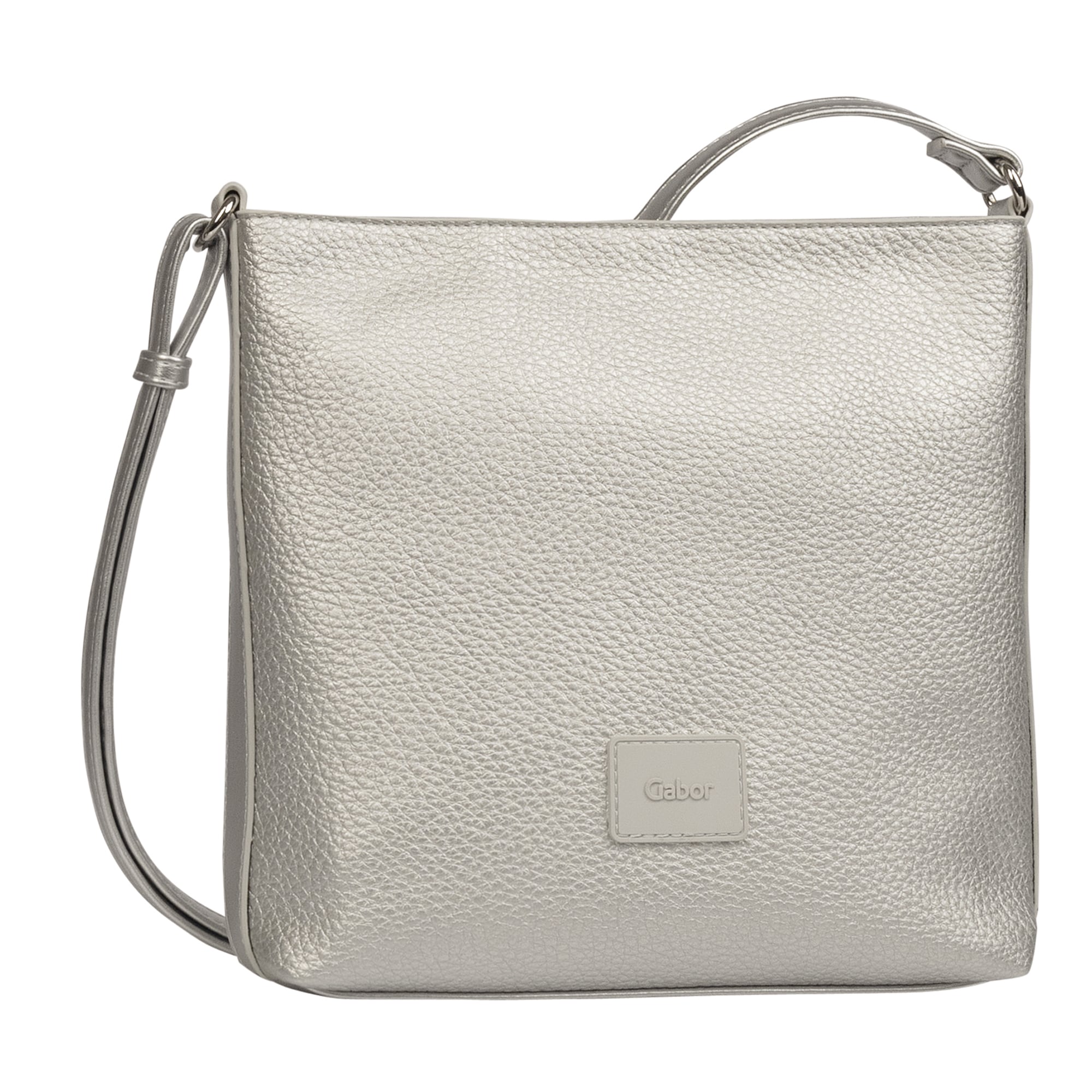 Gabor 1100000002199 "Elfie" Damen Schultertasche, Handtasche mit Logo-Aufnäher