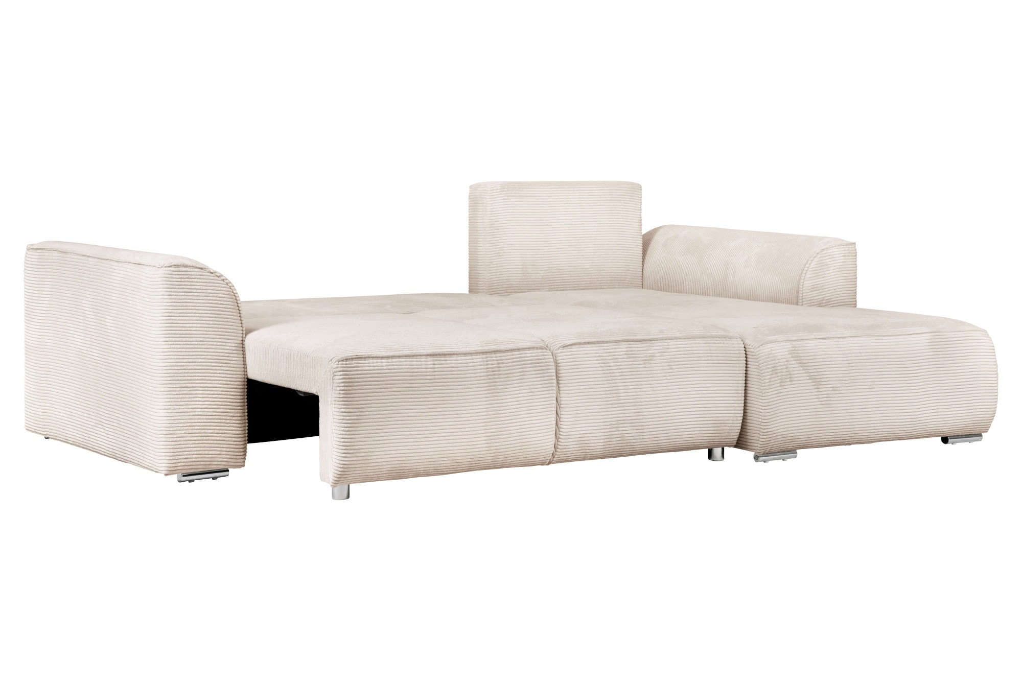 INOSIGN Ecksofa »BEATRICE optionale Schlafsofa mit Bettkasten, B/T/H: 265/170/86 cm«, L-Form, wahlweise auch mit Bettfunktion und Bettkasten
