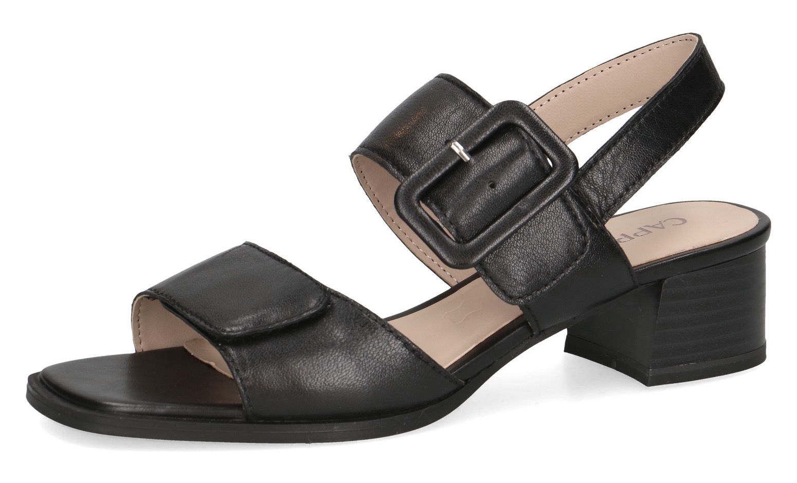 Caprice, Blockabsatz, Riemchensandale, Businessschuh, verstellbarer Schnall günstig online kaufen