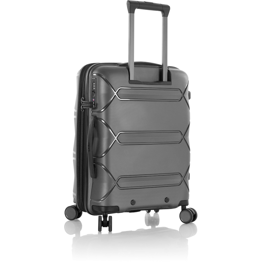 Heys Hartschalen-Trolley »Milos grau, 53 cm«, 4 Rollen