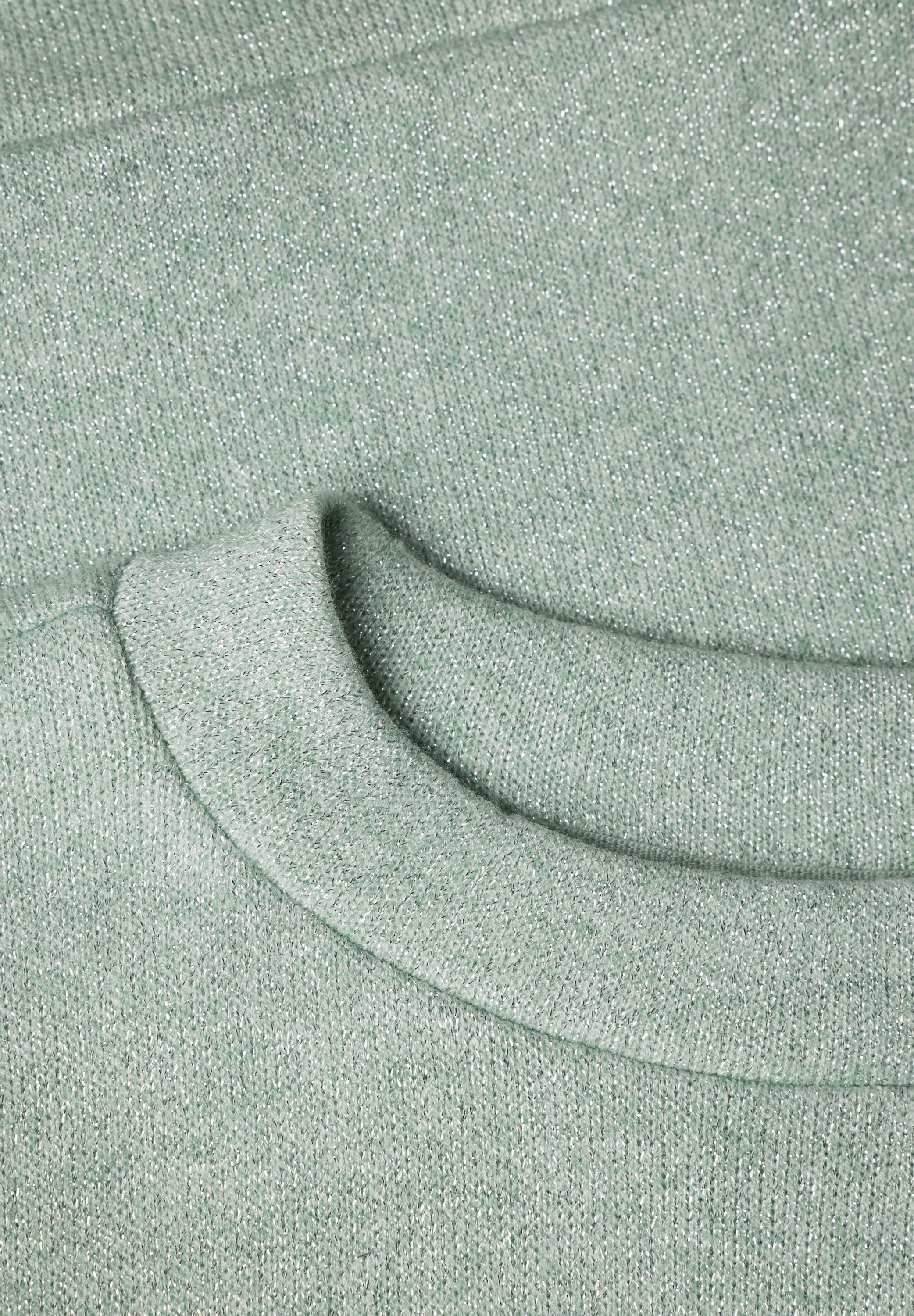 STREET ONE STUDIO 3/4-Arm-Shirt mit eingewebtem Giltzerfaden