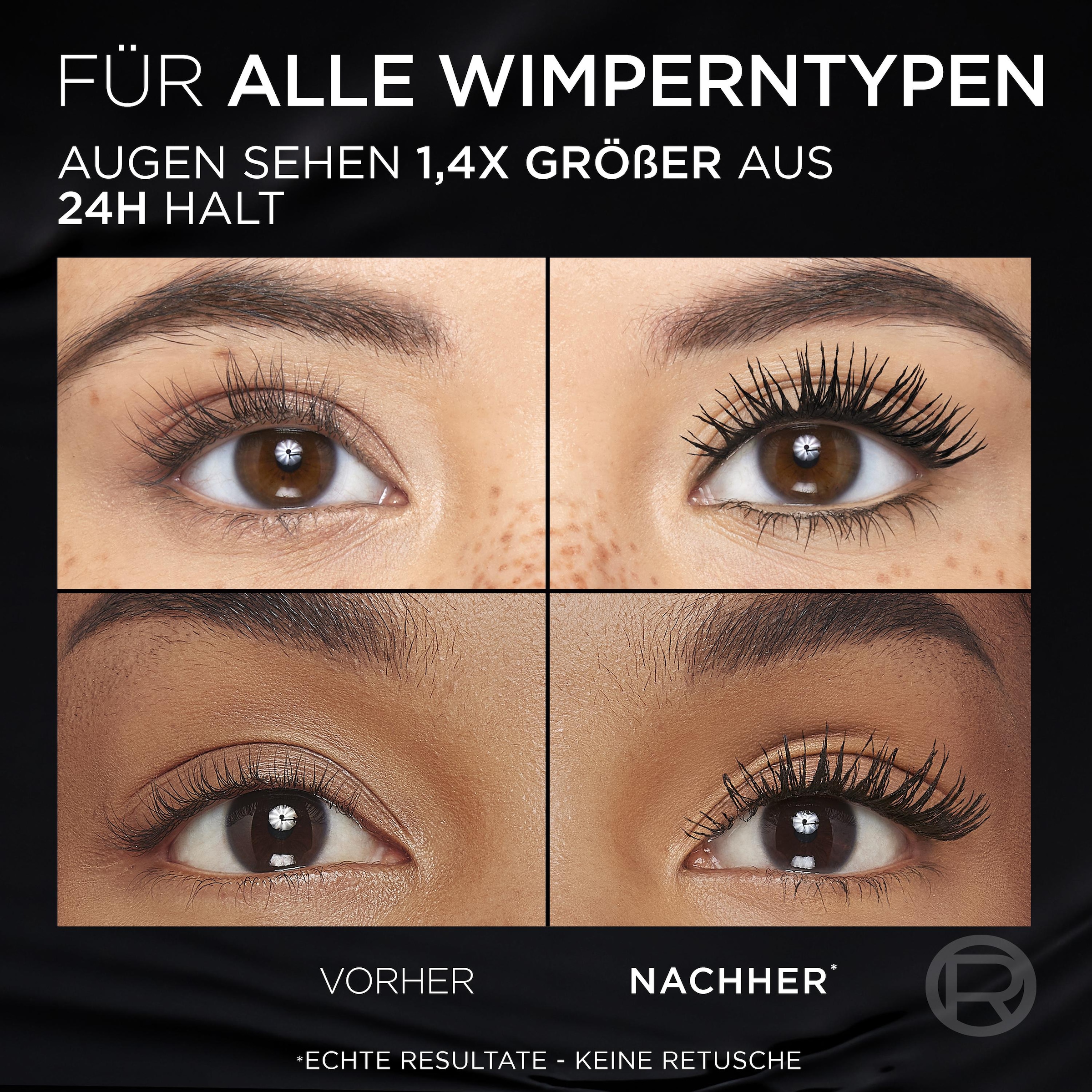 L'ORÉAL PARIS Mascara »L'Oréal Paris Volume Million Lashes Panorama All Night Black«