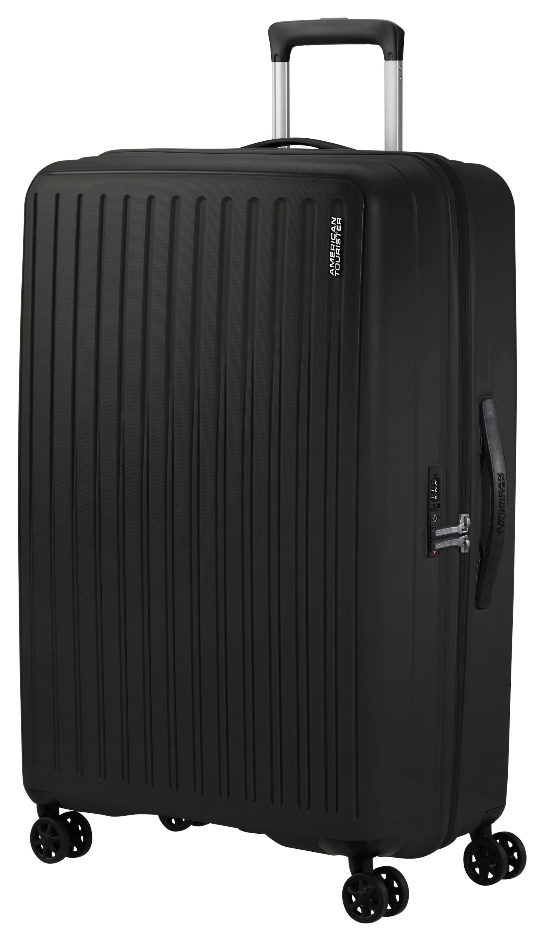 American Tourister® Hartschalen-Trolley »REJOY, verschiedene Größen und Farben«, 4 Rollen, Hartschalen-Koffer personalisierbar versenktes TSA-Schloss