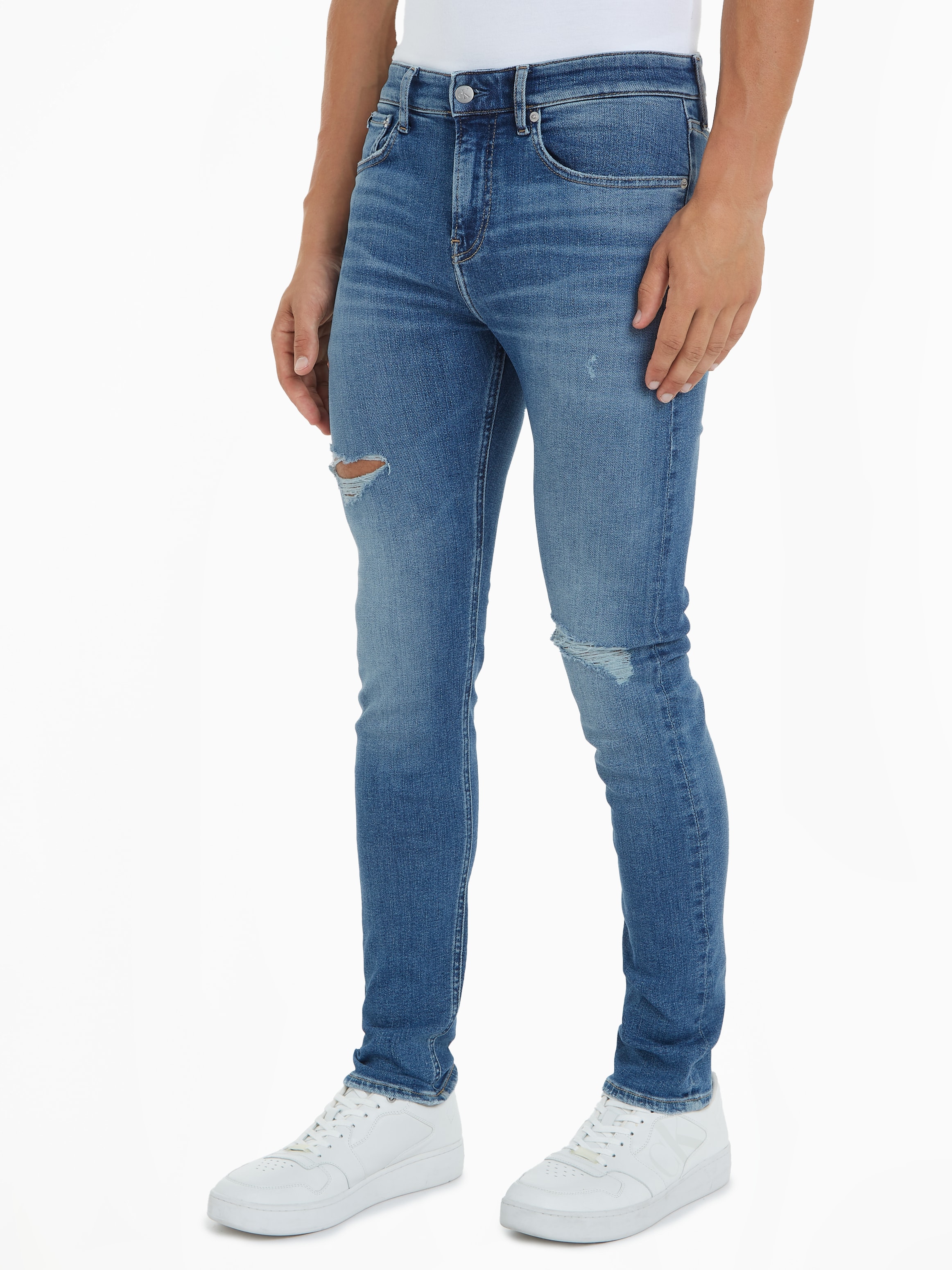 Calvin Klein Jeans Skinny-fit-Jeans "SKINNY", in klassischer 5-Pocket-Form