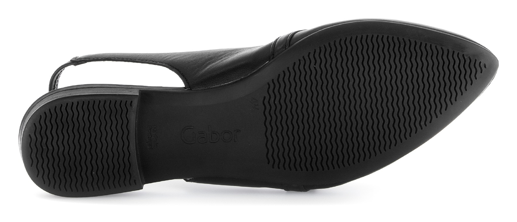Gabor Slingpumps, Blockabsatz, Abendschuh, Businessschuh, elastisches Fersenriemchen