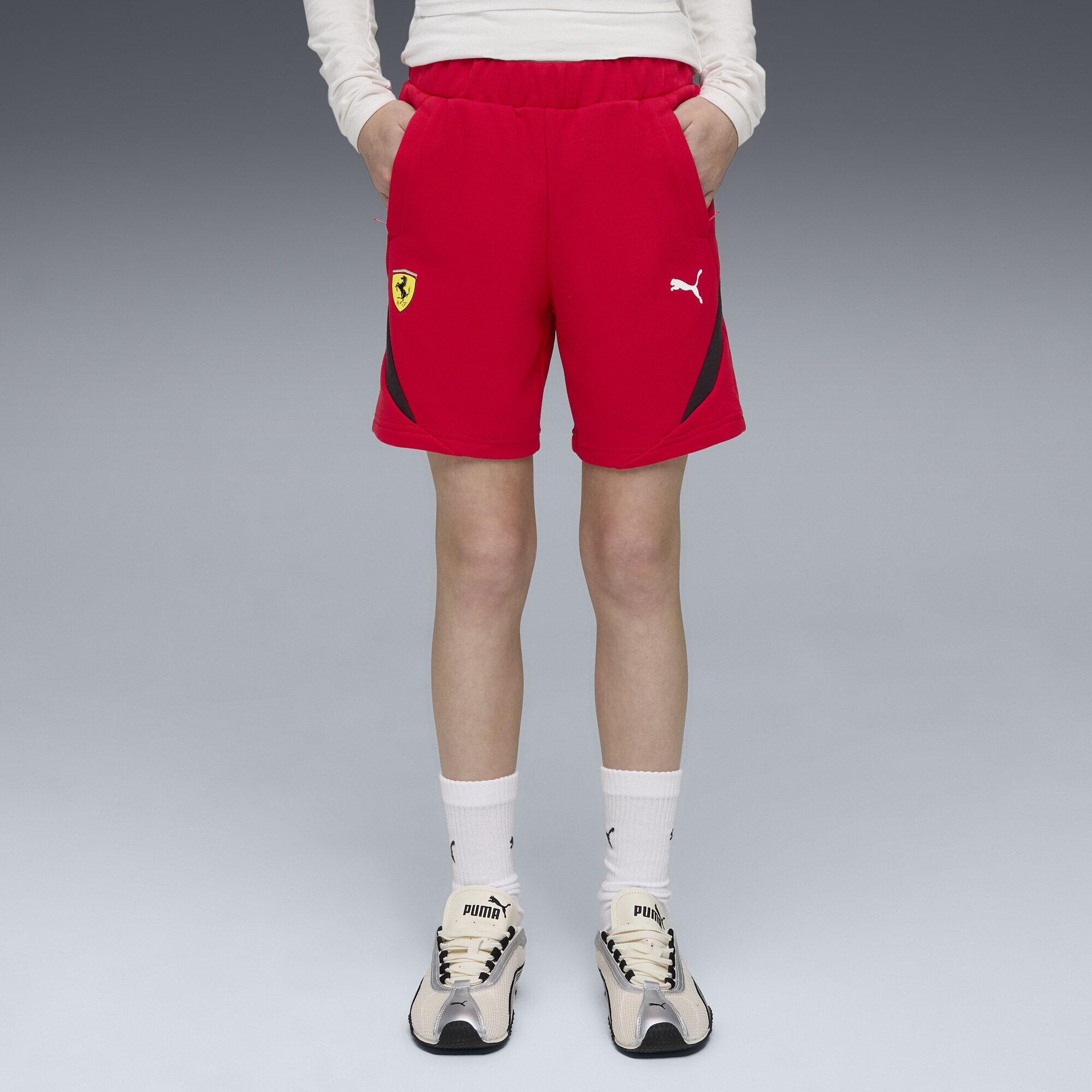 PUMA Sporthose »Scuderia Ferrari Shorts Jugendliche«