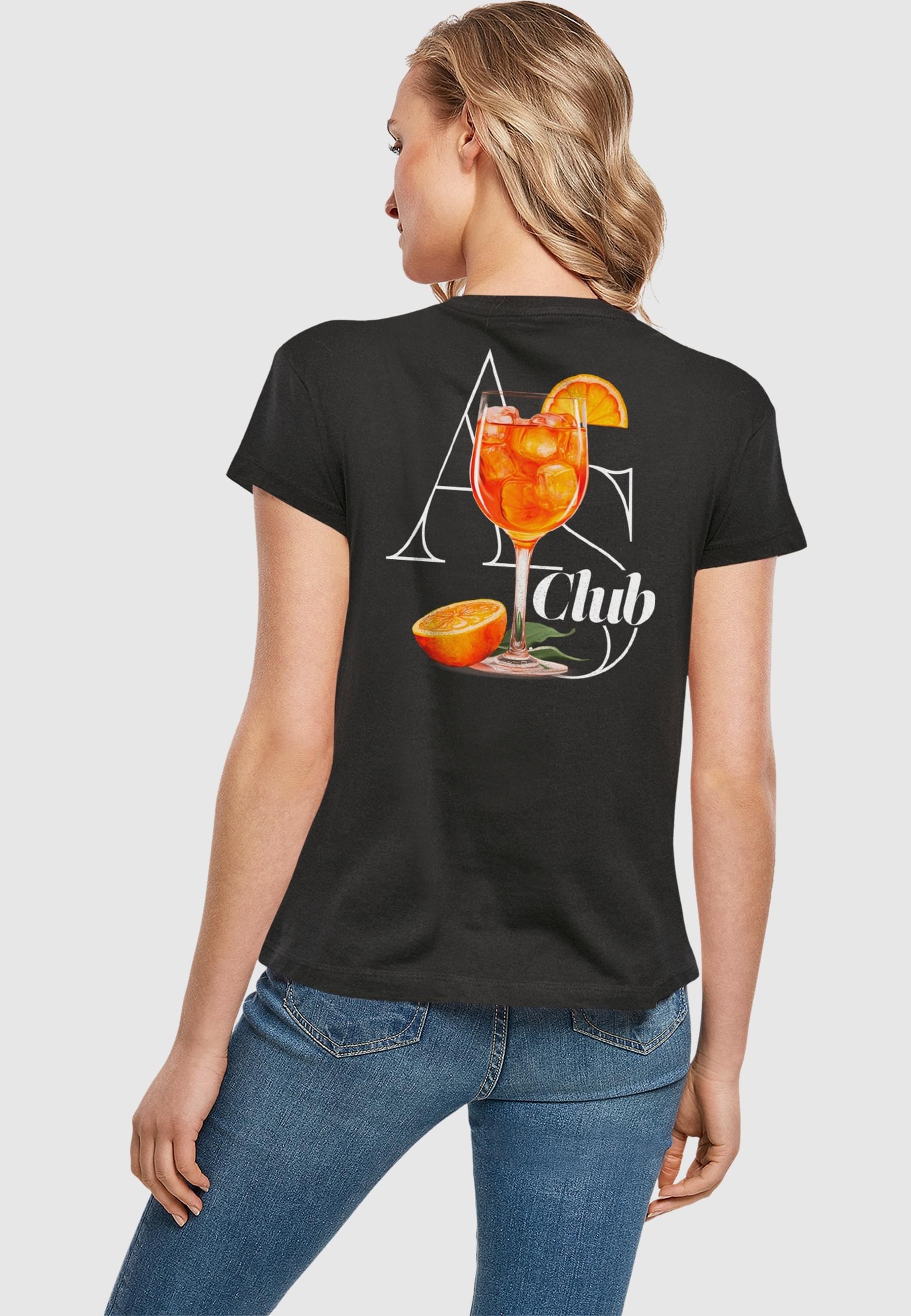 Miss Tee T-Shirt »Miss Tee A S Club Ladies Box Tee«, (1 tlg.)