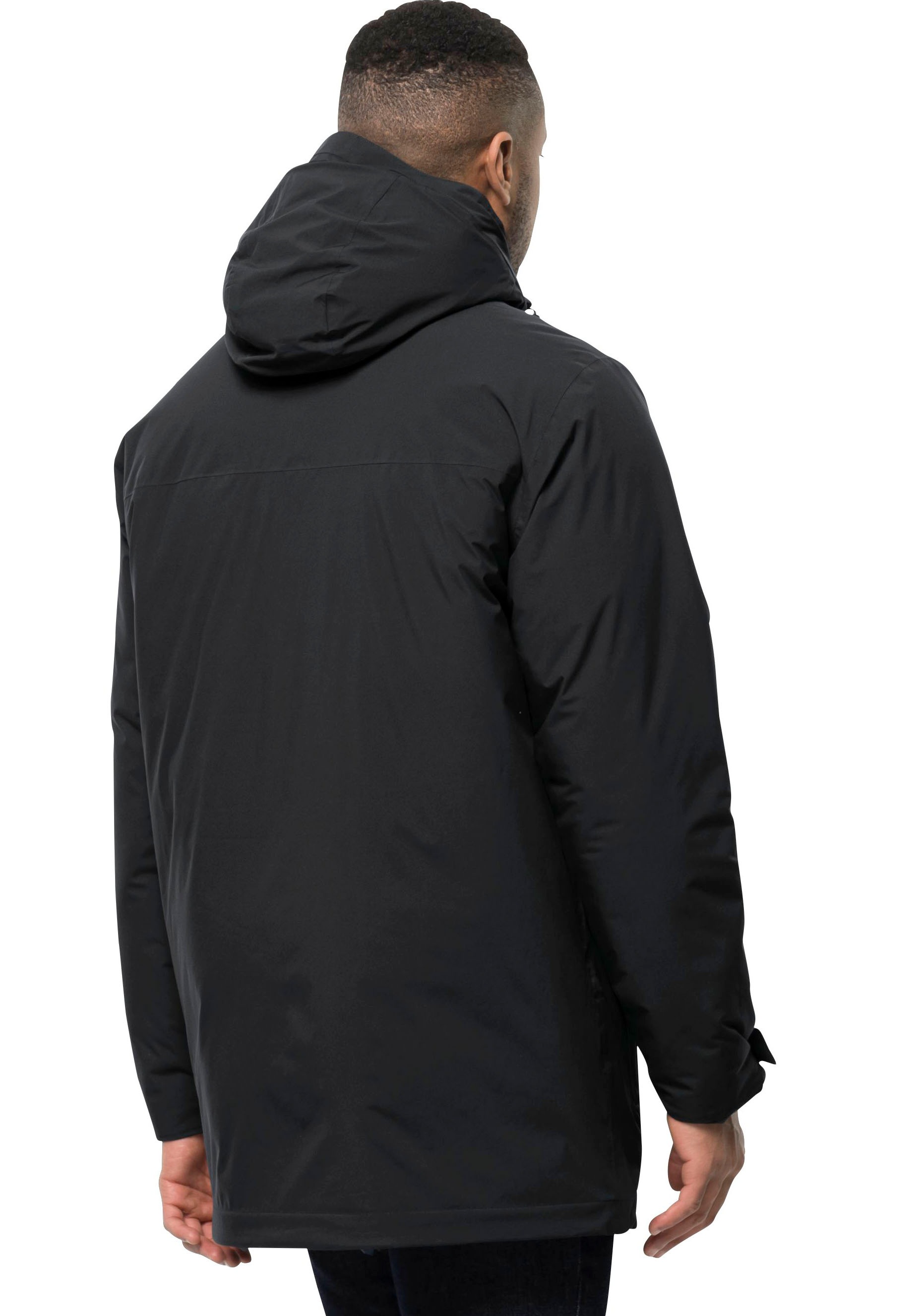 Jack Wolfskin Funktionsparka »KOENIGSBAU«, mit Kapuze, Winterjacke mit Kunstfaserfüllung