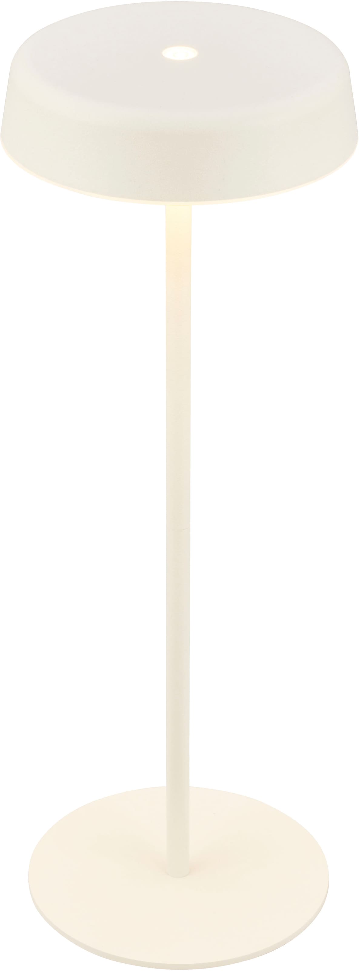 BRILONER LEUCHTEN LED Außen-Tischleuchte "PALA 7668016", weiß, Leuchten