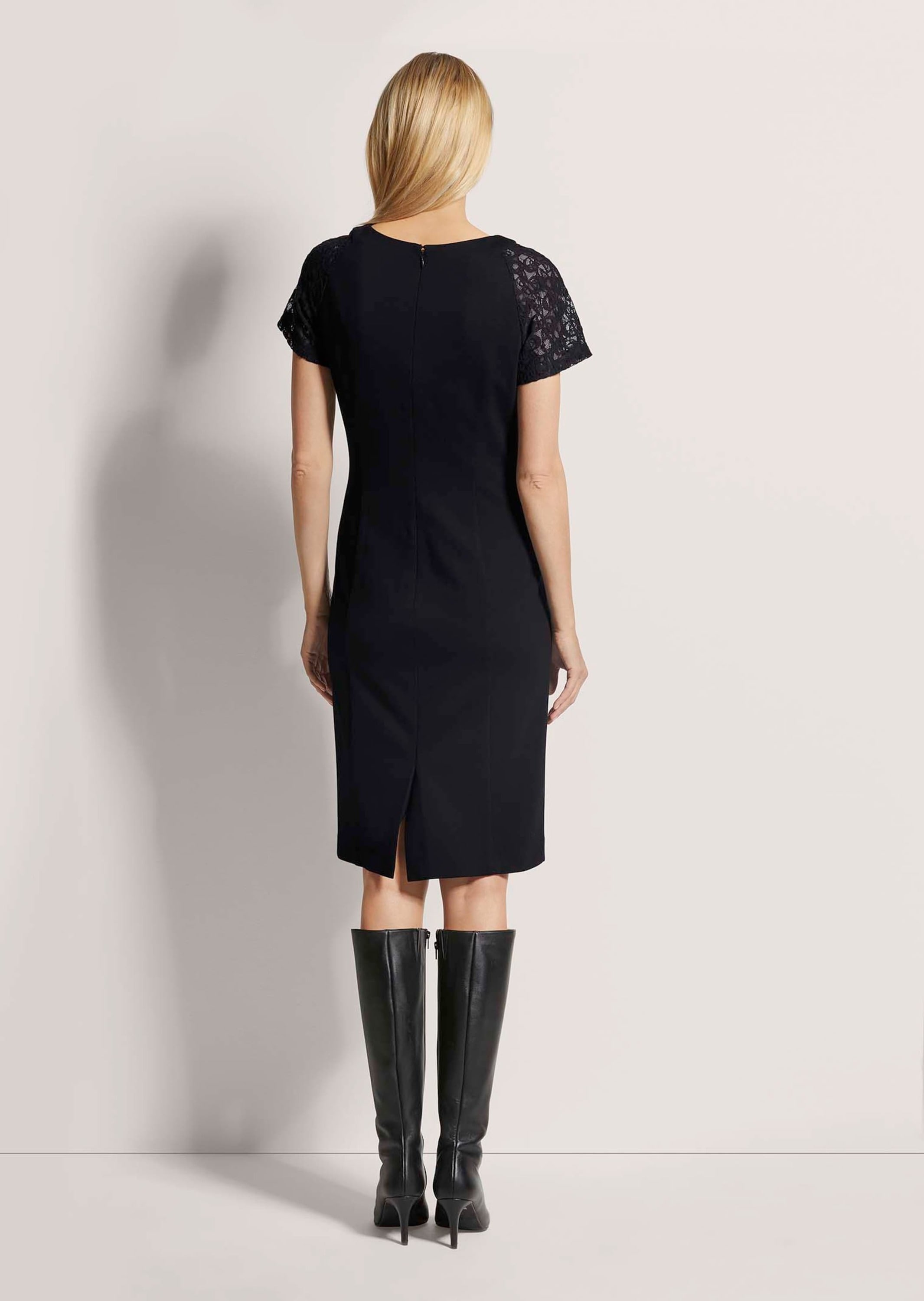 MADELEINE Jerseykleid »Kleid Jersey-Kleid mit Spitze«