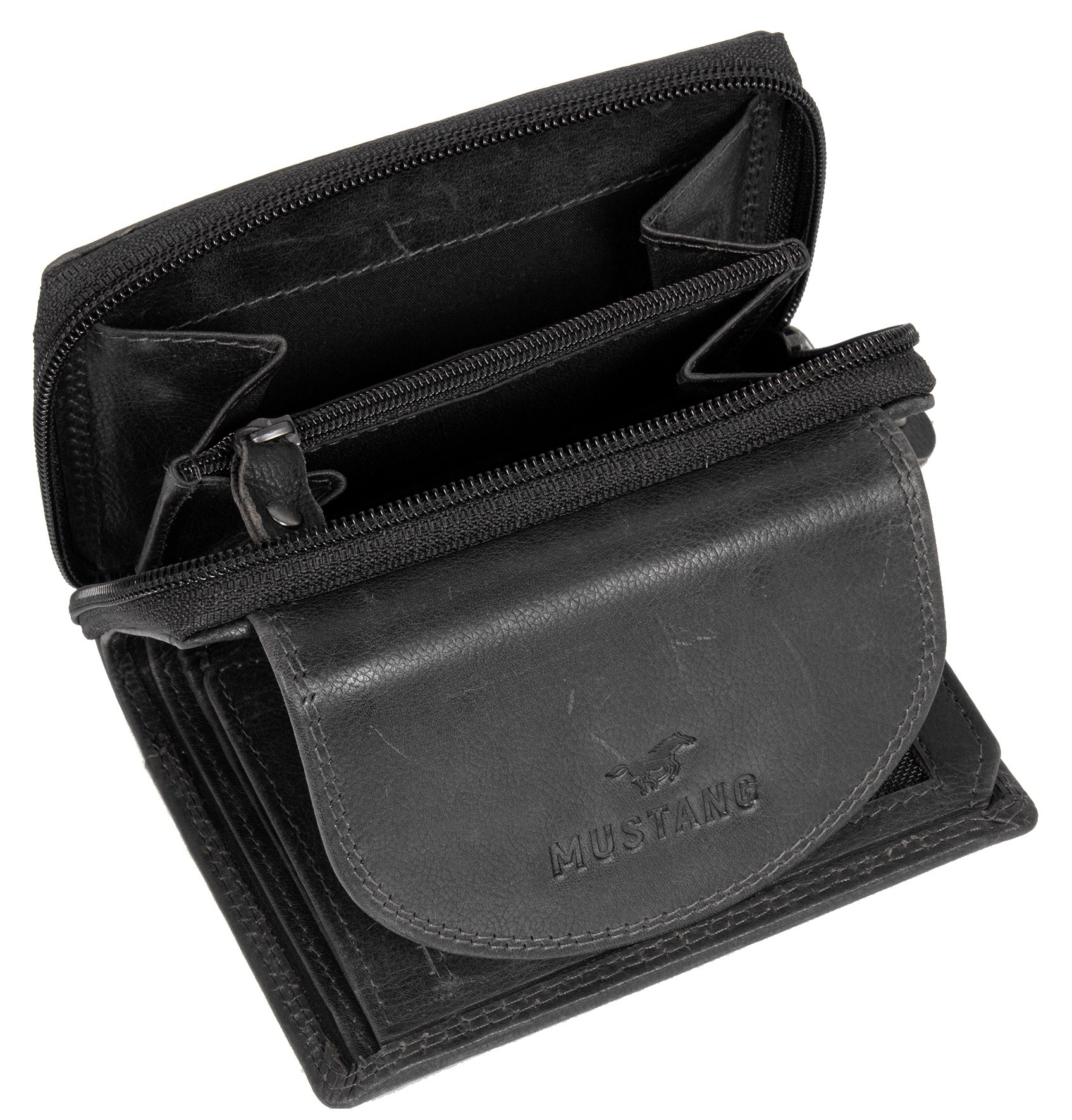 MUSTANG Geldbörse "Udine leather wallet top opening", im praktischen Format günstig online kaufen
