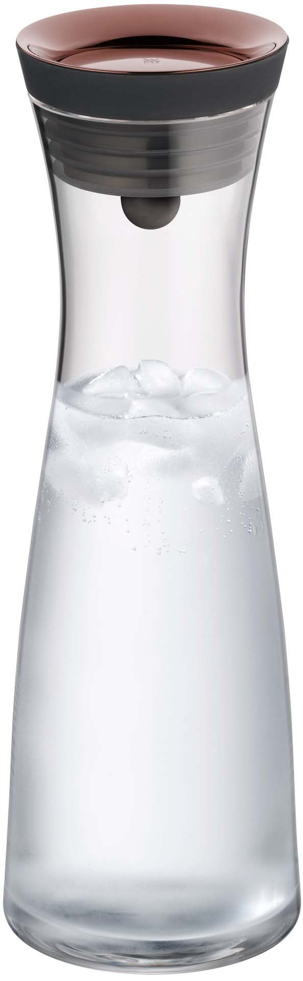 WMF Wasserkaraffe "Basic für Kalt- und Warmgetränke, Silikonrand, 1 l Fassu günstig online kaufen