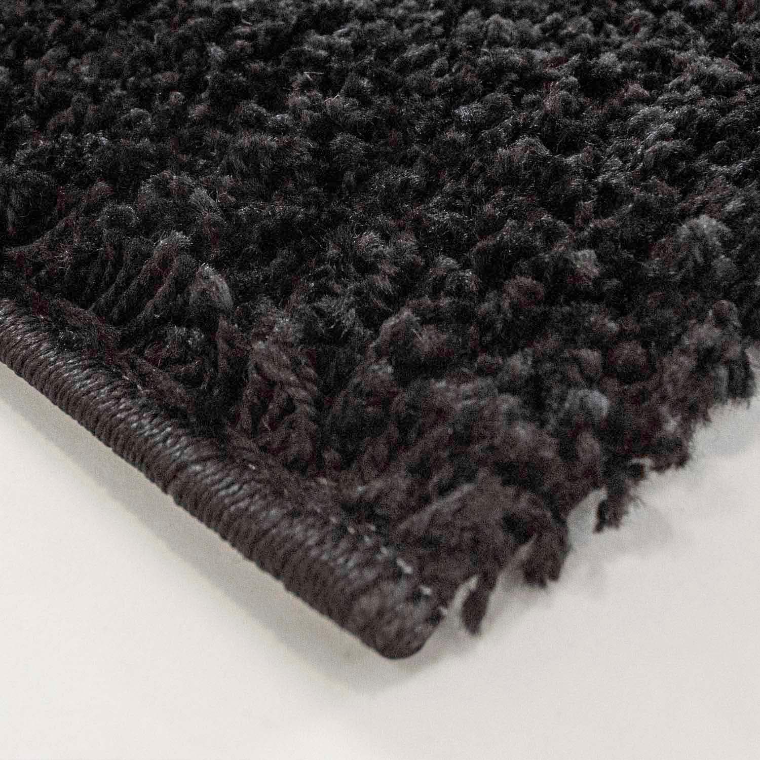 Carpet City Hochflor-Teppich »Shaggi uni 500«, rechteckig, Shaggy-Teppich, Uni Farben, Langflor, Weich
