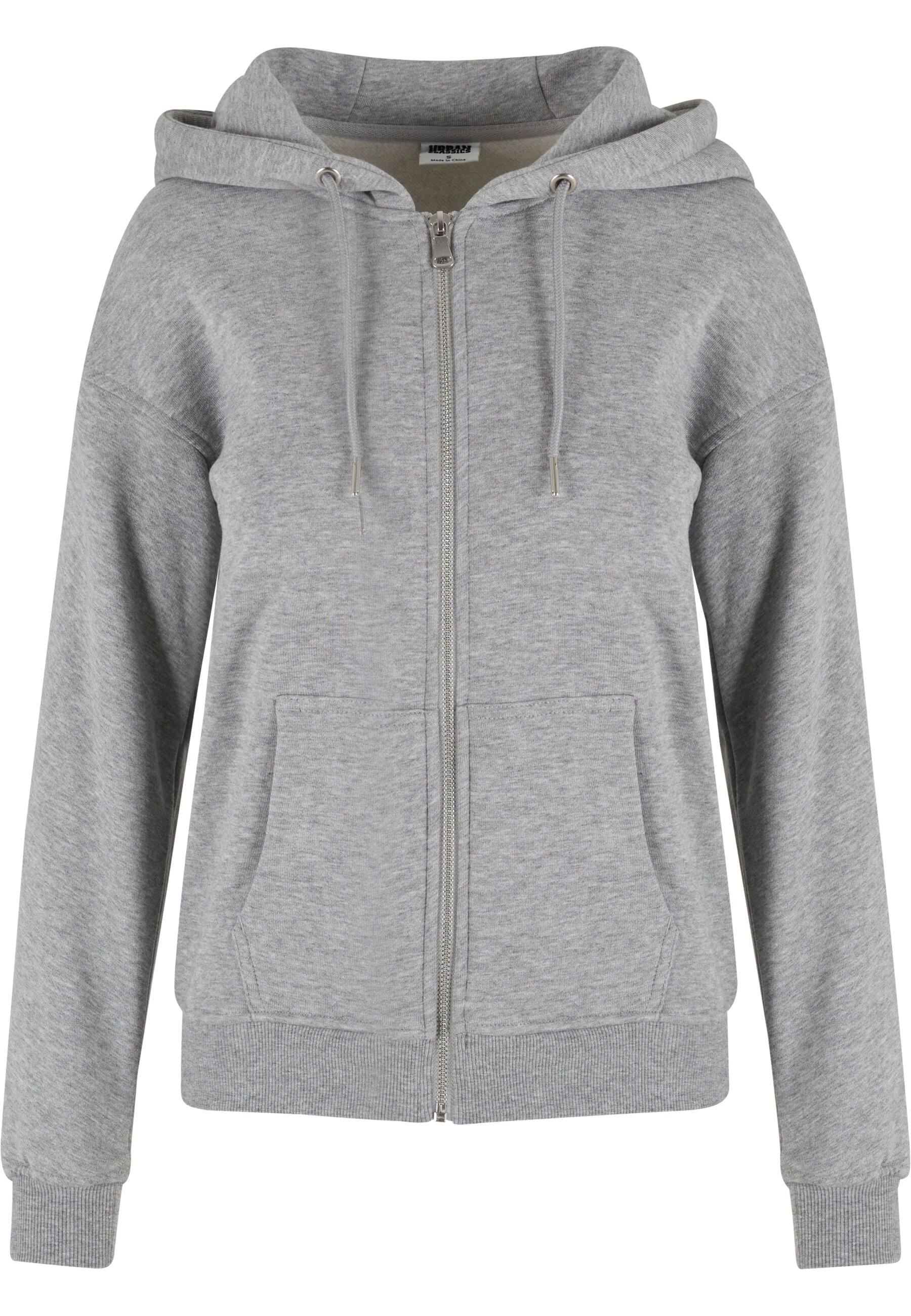 URBAN CLASSICS Sweatjacke "Urban Classics Damen Ladies Classic Zip Hoody", günstig online kaufen