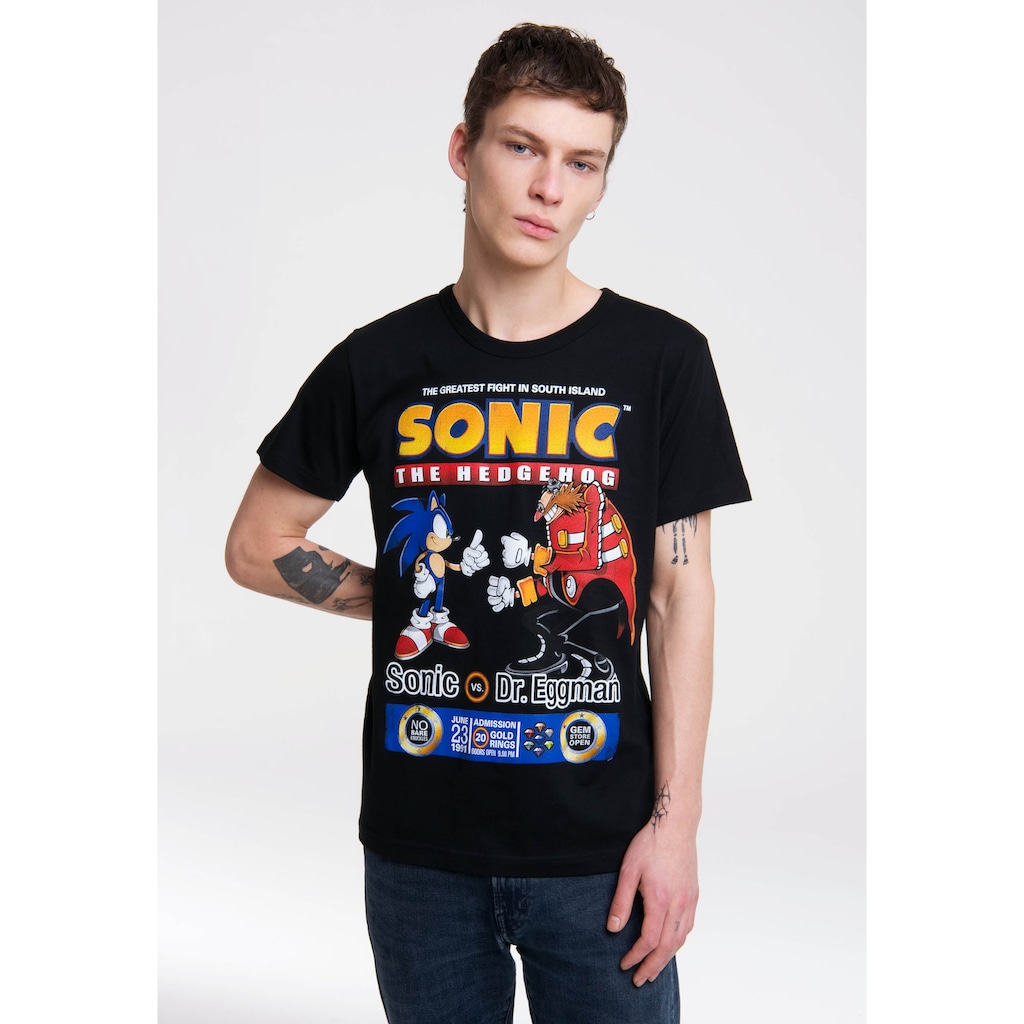 LOGOSHIRT T-Shirt »Sonic«