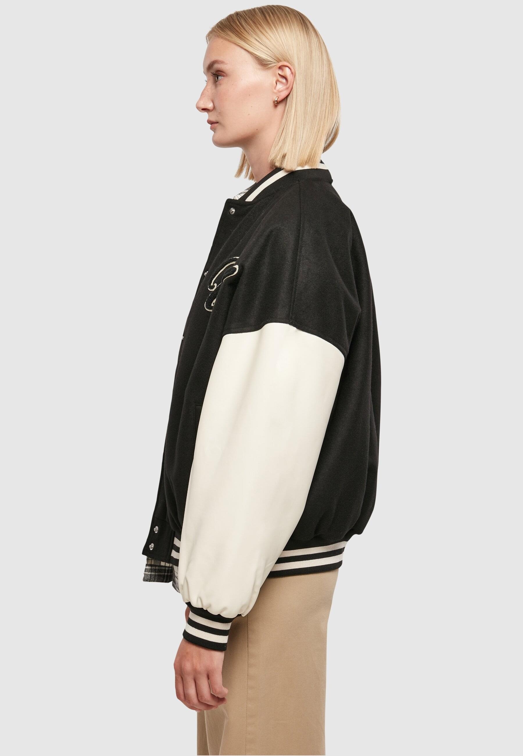 URBAN CLASSICS Collegejacke Jacket«, Oversized Big ohne College BAUR Ladies (1 »Damen U Kapuze online bestellen St.), 