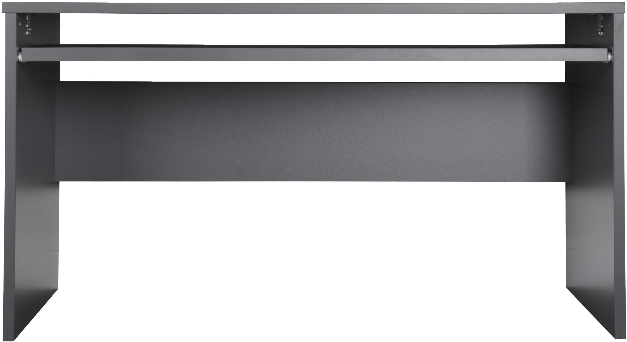 Thumbnail - VOGL Möbelfabrik Schreibtisch "Barrie mit 2-farbigem Tastaturauszug" in 2 Breiten, 2,5 cm Tischplattenstärke, Made in Ge...