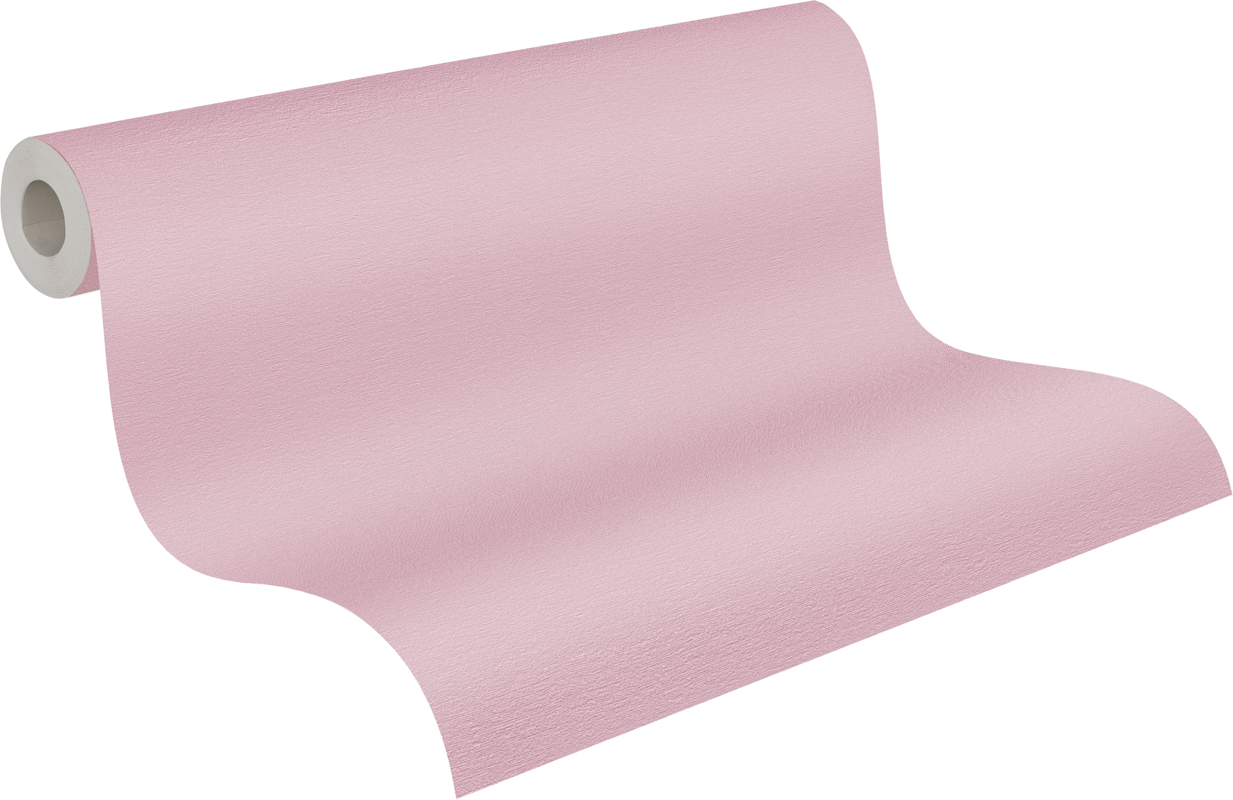 A.S. Création Vliestapete »Attractive 3 Uni Struktur« matt | uni aufgeschäumt Rosa und Flieder, matt, fein strukturiert