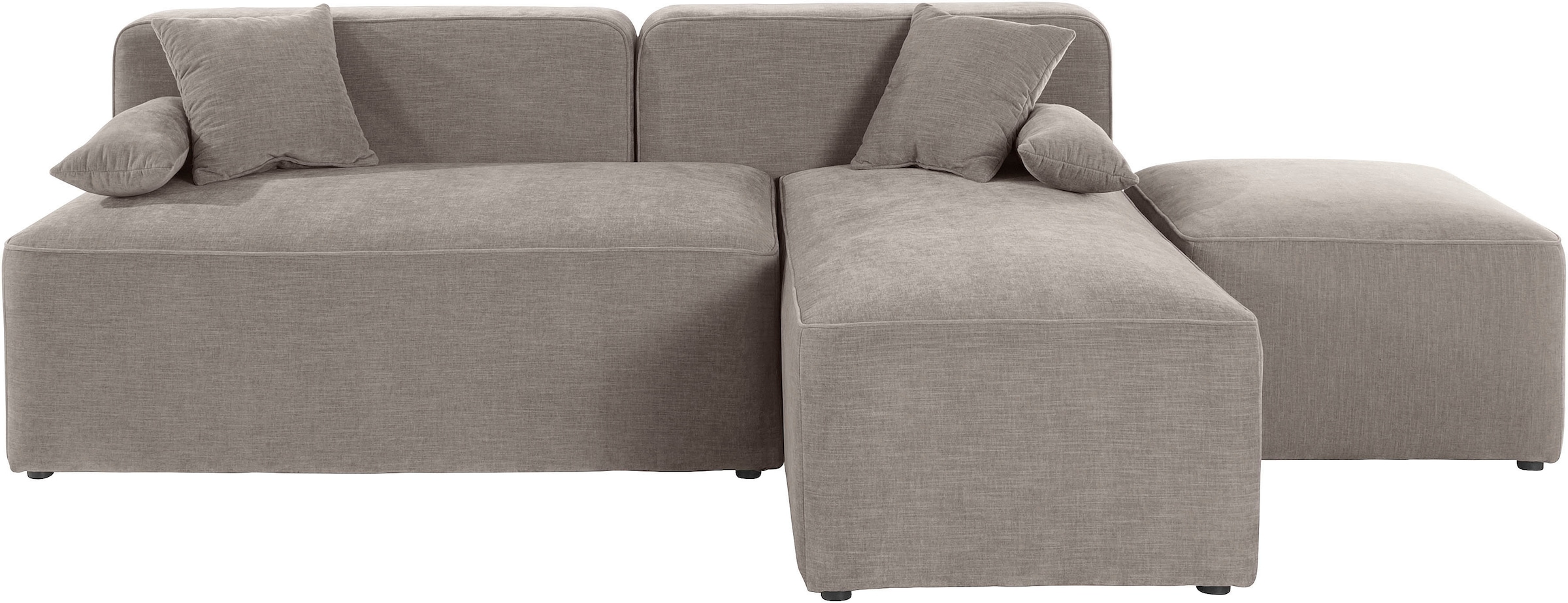 Home affaire Ecksofa "Sundstrup L-Form" Modulserie, individuelle Zusammenstellung
