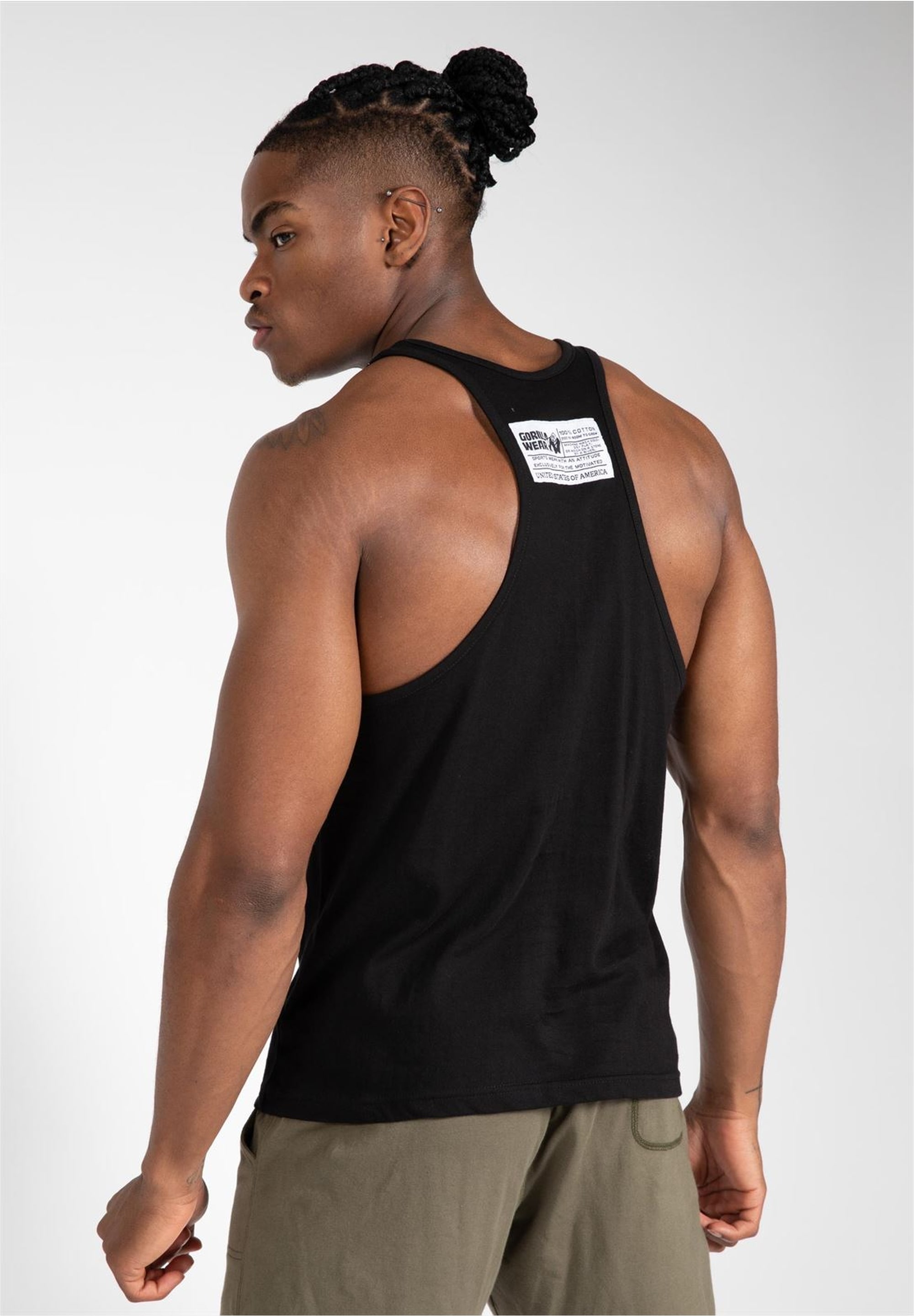Gorilla Wear Muskelshirt, mit großem Marken-Frontprint