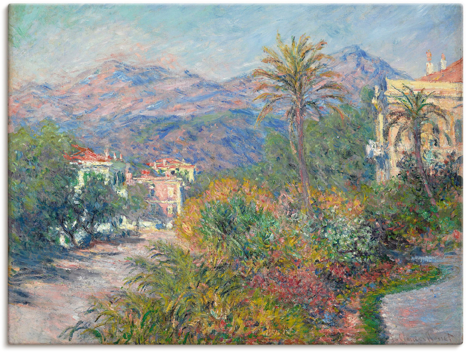 Artland Paveikslas »Strada Romana in Bordigher...