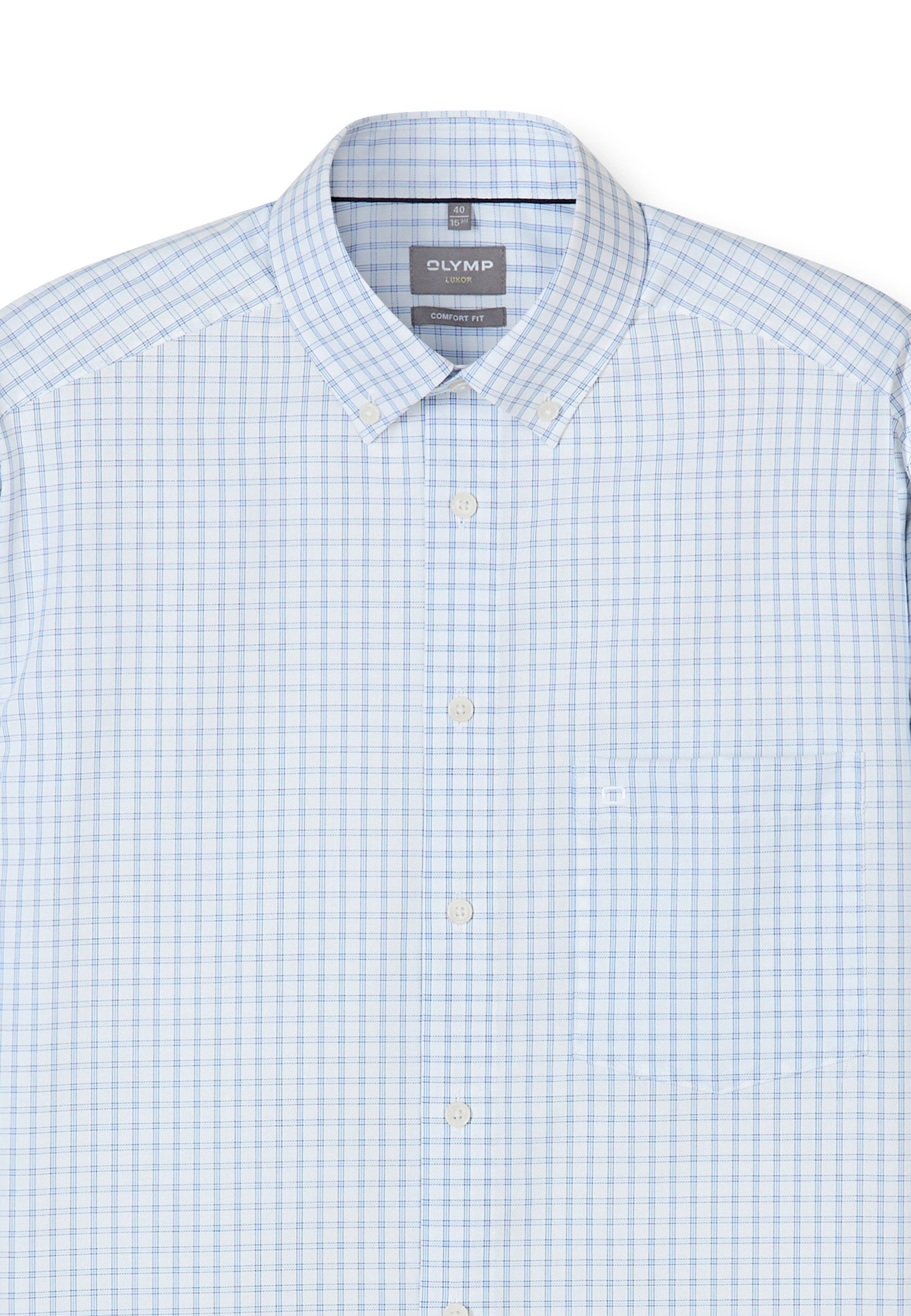 OLYMP Luxor Button-down Shirt Blue 42 2
