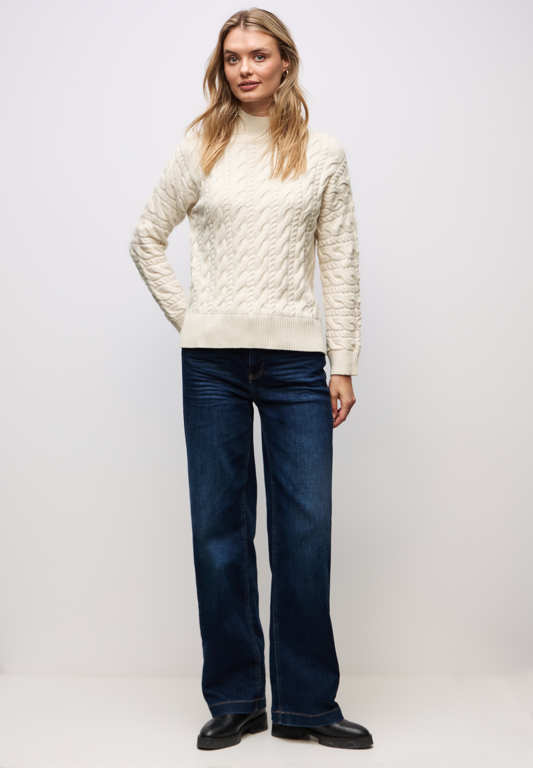 Thumbnail - STREET ONE Strickpullover mit Turtleneck