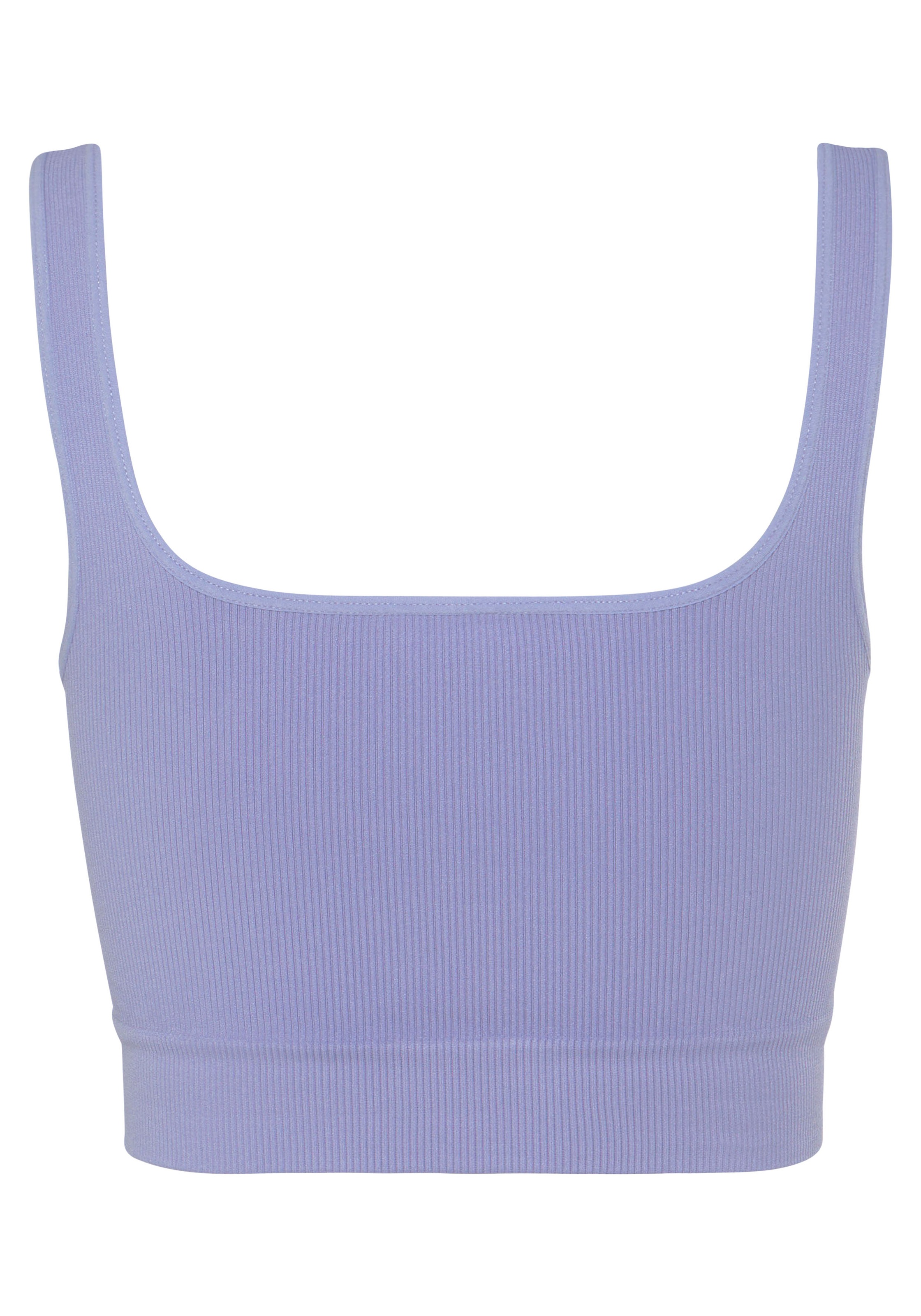 Lascana Crop Top Purple Size M 3