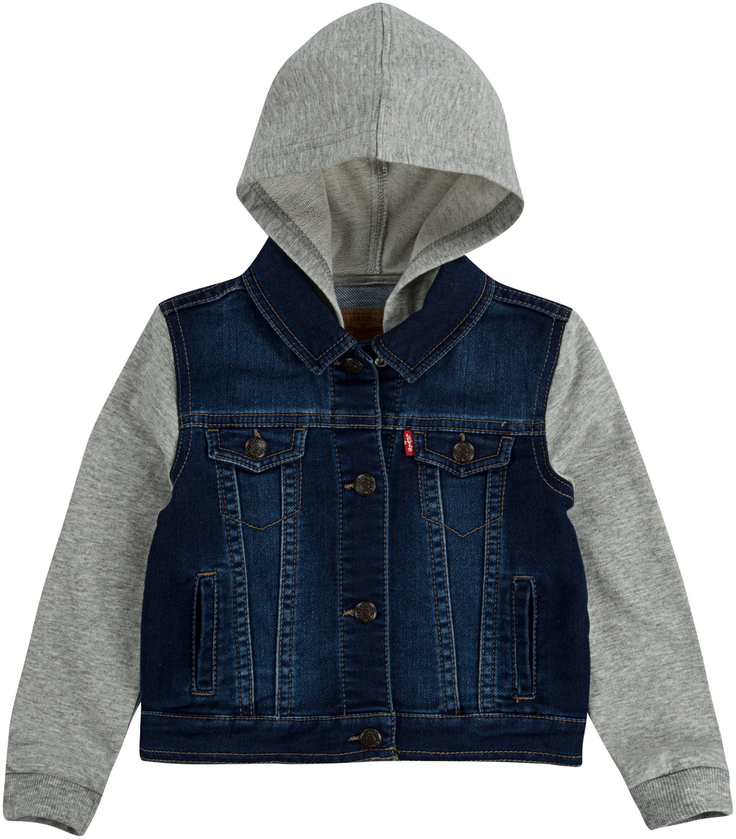 Jeansjacke »INDIGO JACKET«, mit Kapuze, for Baby BOYS