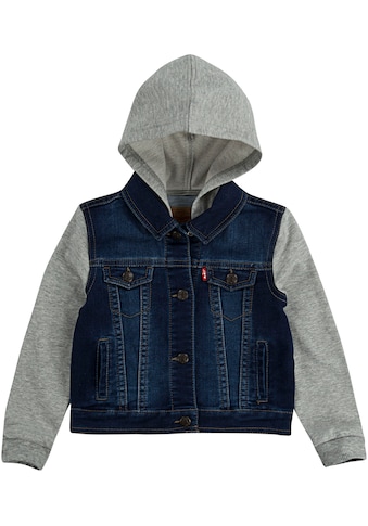 Jeansjacke »INDIGO JACKET«, mit Kapuze