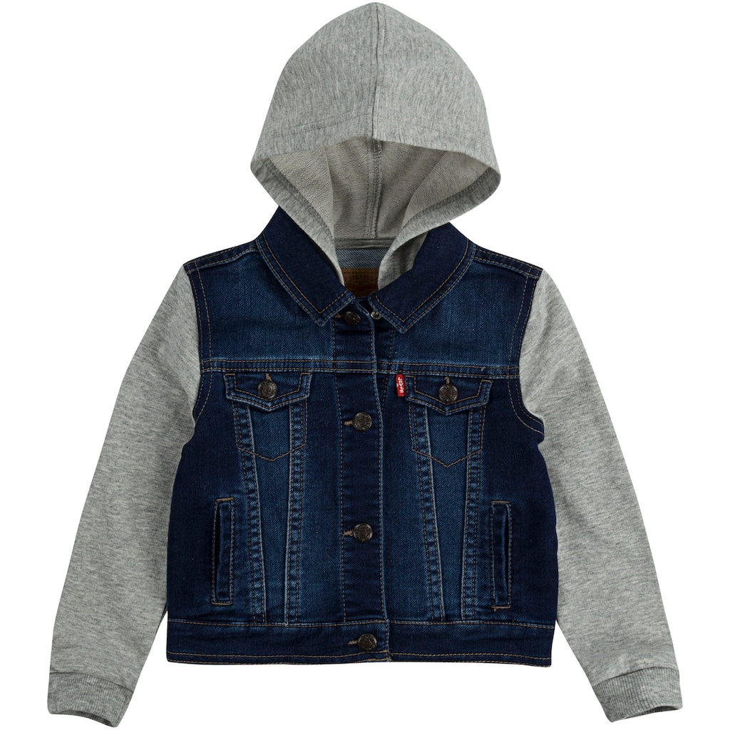 Levi's® Kids Jeansjacke »INDIGO JACKET«, mit Kapuze