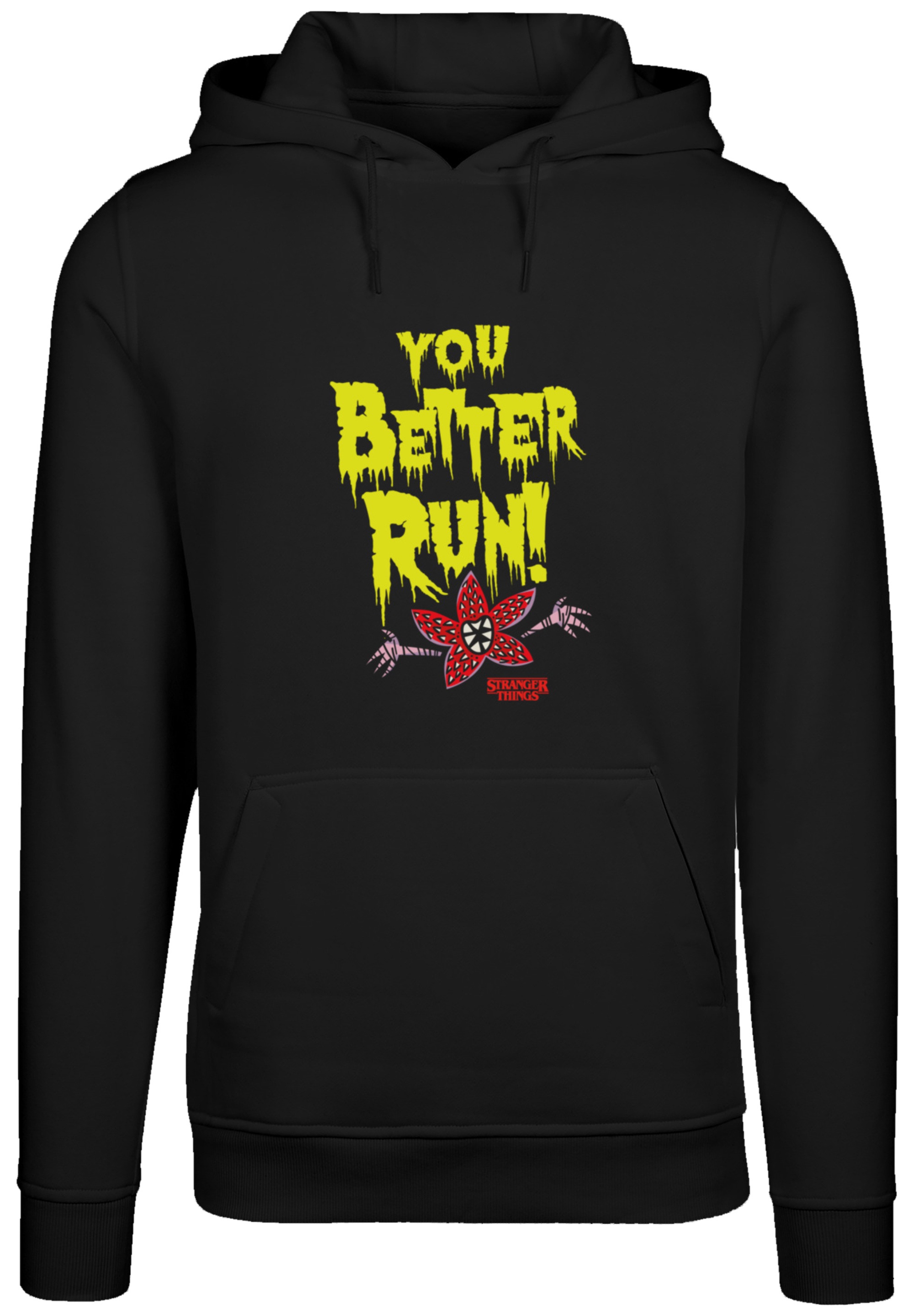 F4NT4STIC Kapuzenpullover »Stranger Things You Better Run Netflix TV Series«, Premium Qualität