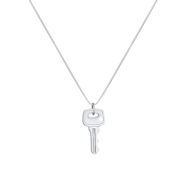 Kuzzoi Kette mit Anhänger »Herren Venezianer Schlüssel Key 925 Silber«  online bestellen | BAUR