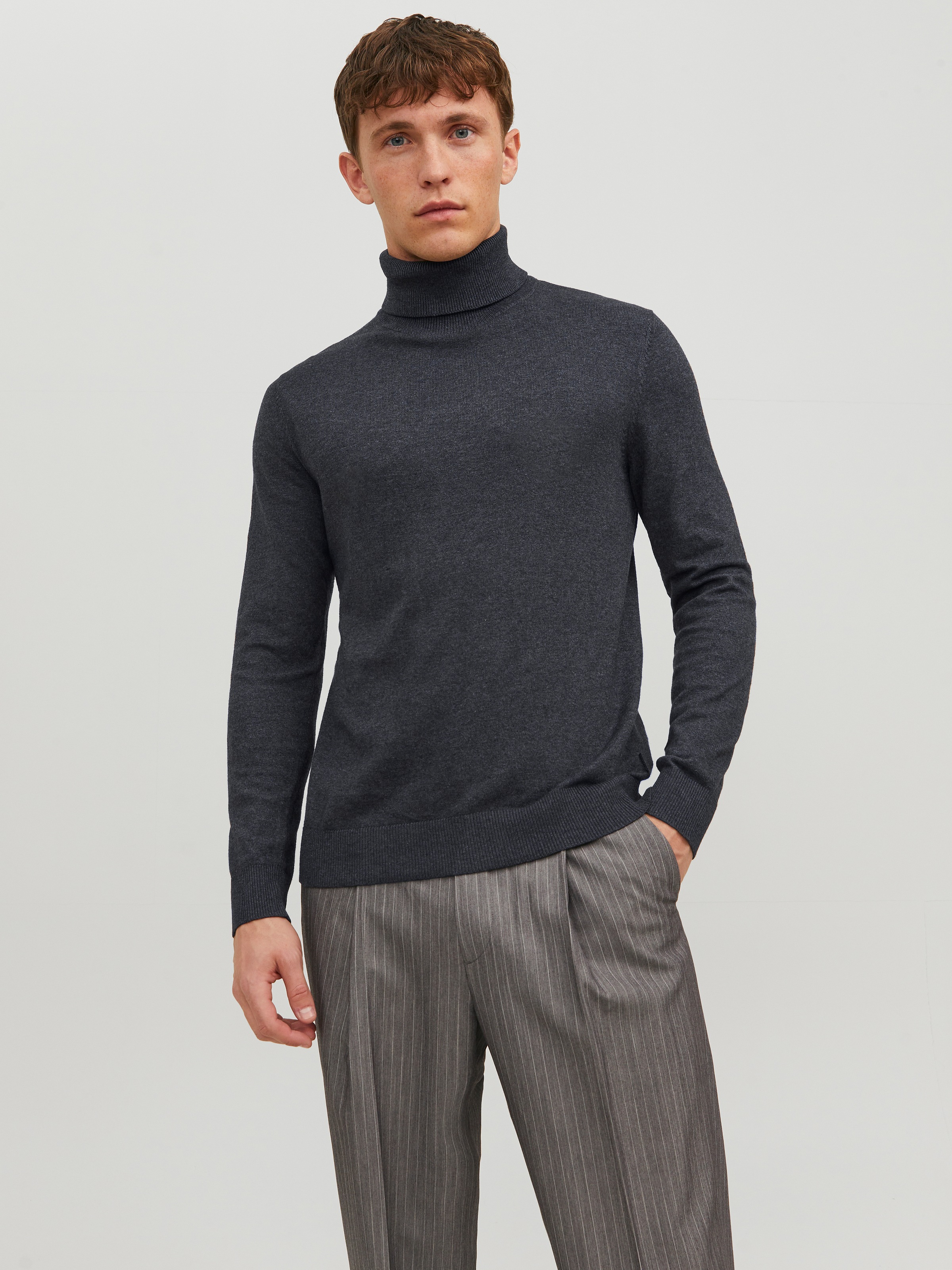 Jack & Jones Rollkragenpullover "Emil Knit Roll" günstig online kaufen