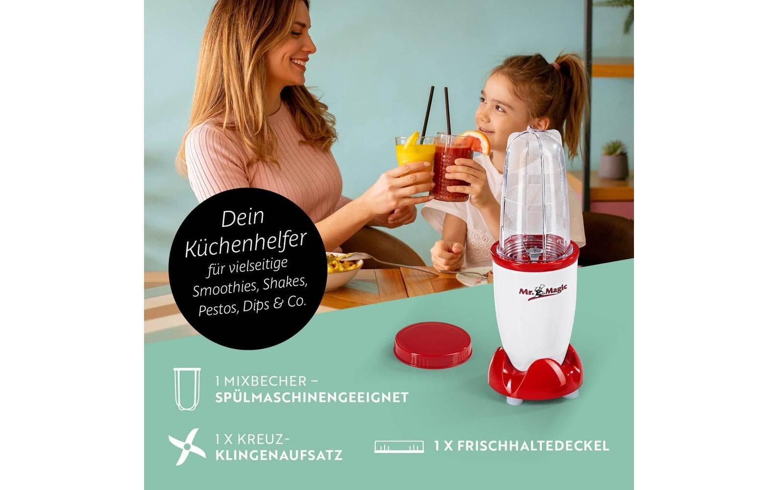 GOURMETmaxx Smoothie-Maker »Mr. Magic« 250 W
