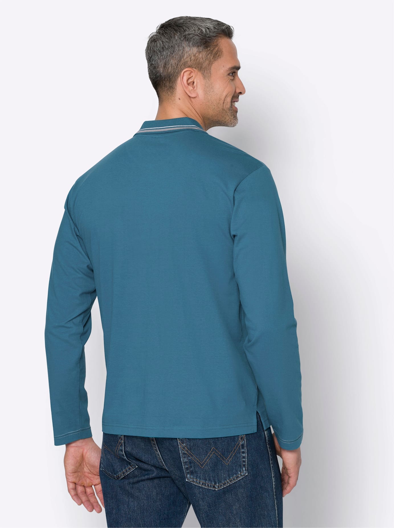 Classic Langarm-Poloshirt "Poloshirt" günstig online kaufen