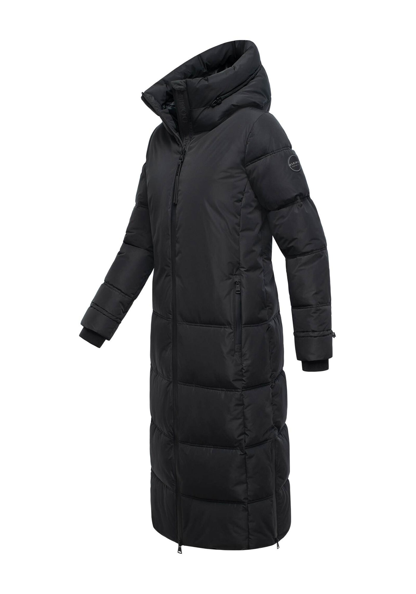 Marikoo Winterjacke »Honiaa«, Seitliche Reißverschlüsse am unteren Saum