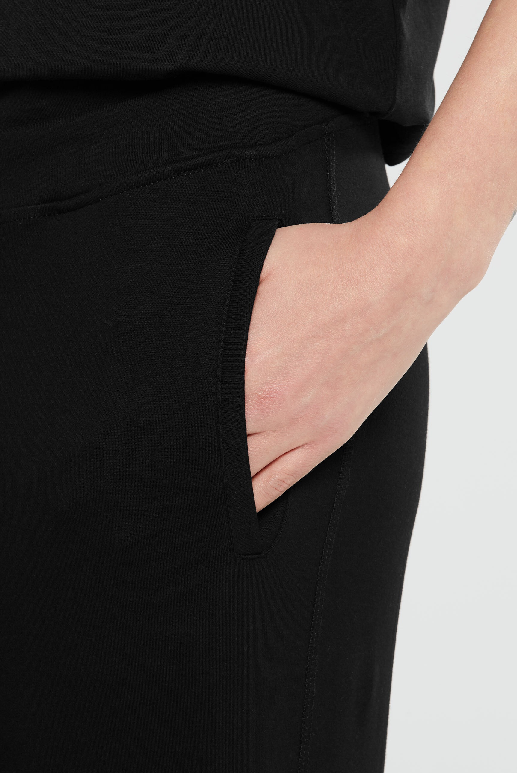 SENSES.THE LABEL Sporthose  mit Elastikbund und Kordel