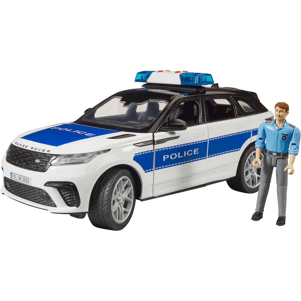 Bruder® Spielzeug-Auto »Range Rover Velars Polizei 1:16 mit Polizist (02890)«