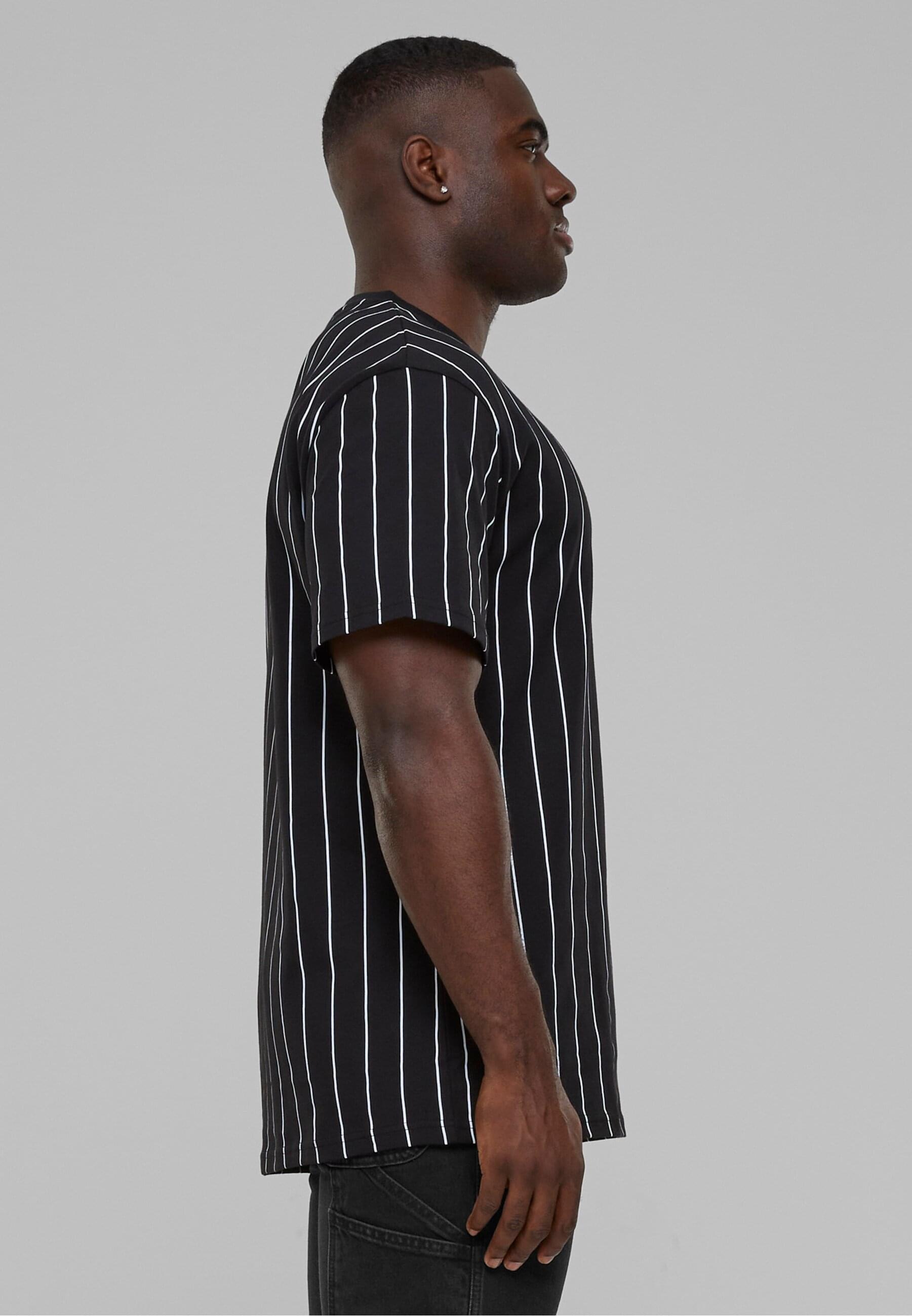 Karl Kani T-Shirt »Karl Kani Herren KM222-101-1 KK 2-Pack Pinstripe + Essential Tee«, (1 tlg.)
