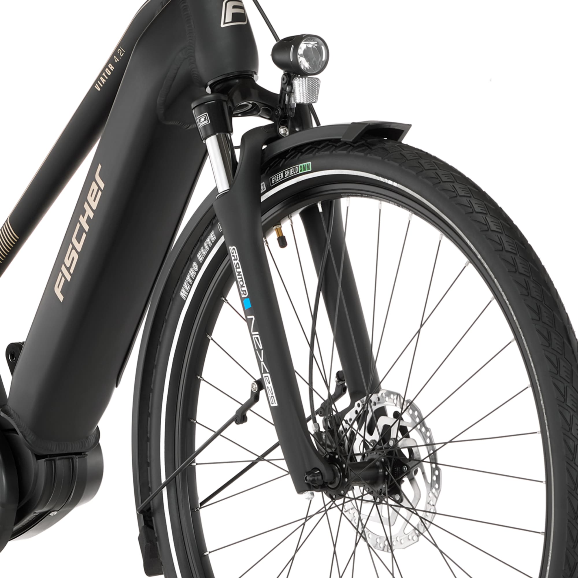 FISCHER Fahrrad »VIATOR 4.2i 630 ACTIVE« 9 Gang Shimano Mittelmotor