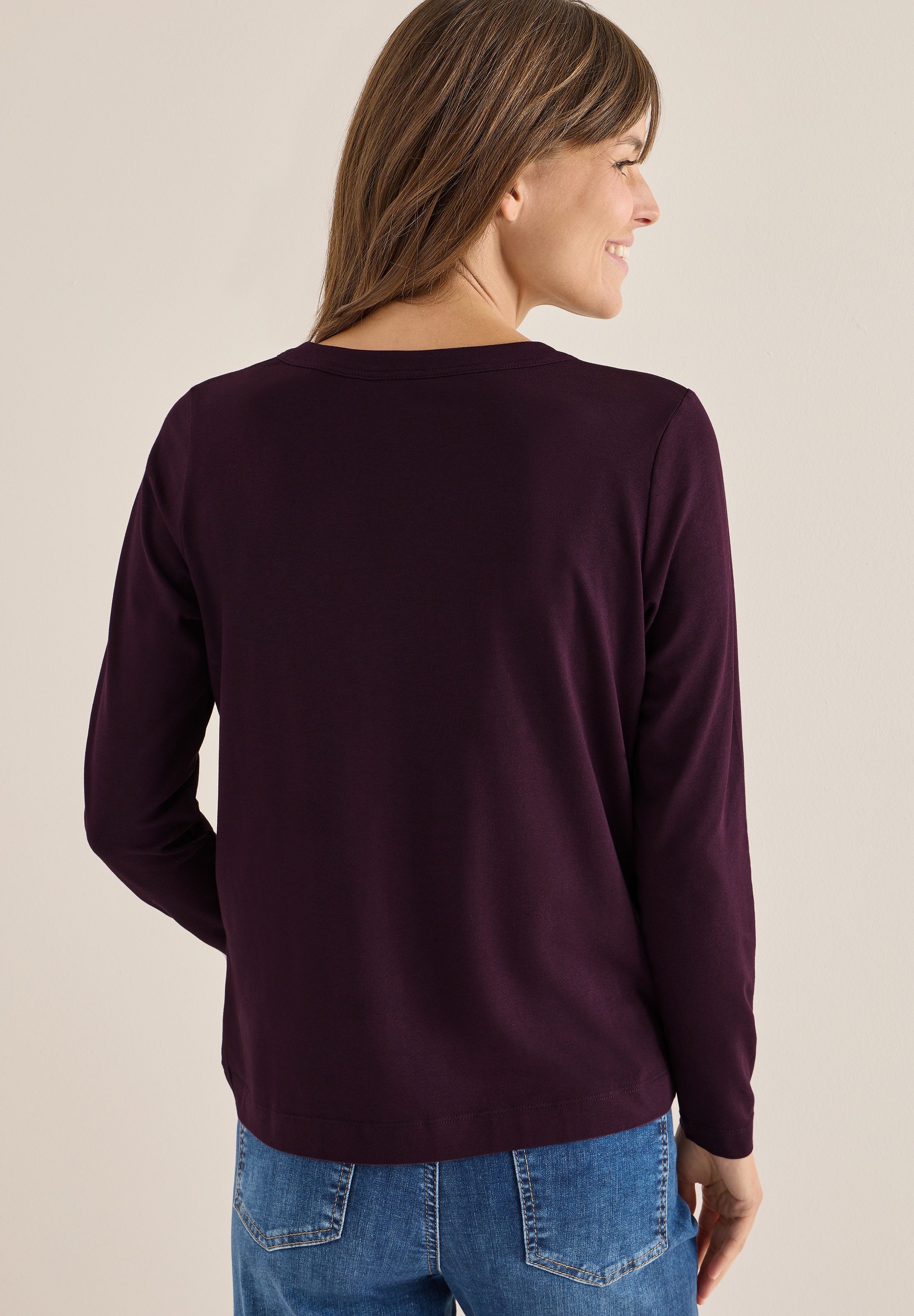 Cecil Langarmshirt, im Tunika-Look günstig online kaufen