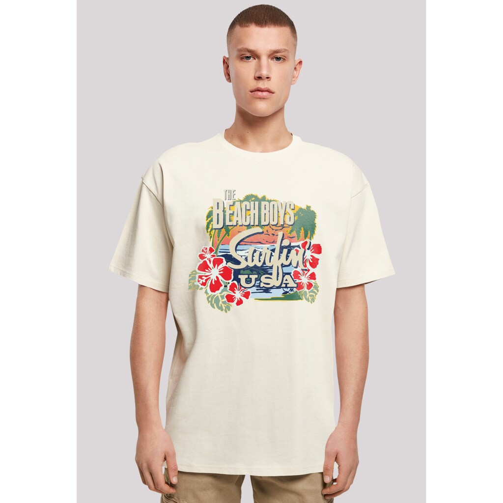 F4NT4STIC T-Shirt »The Beach Boys Musik Band Tropical«