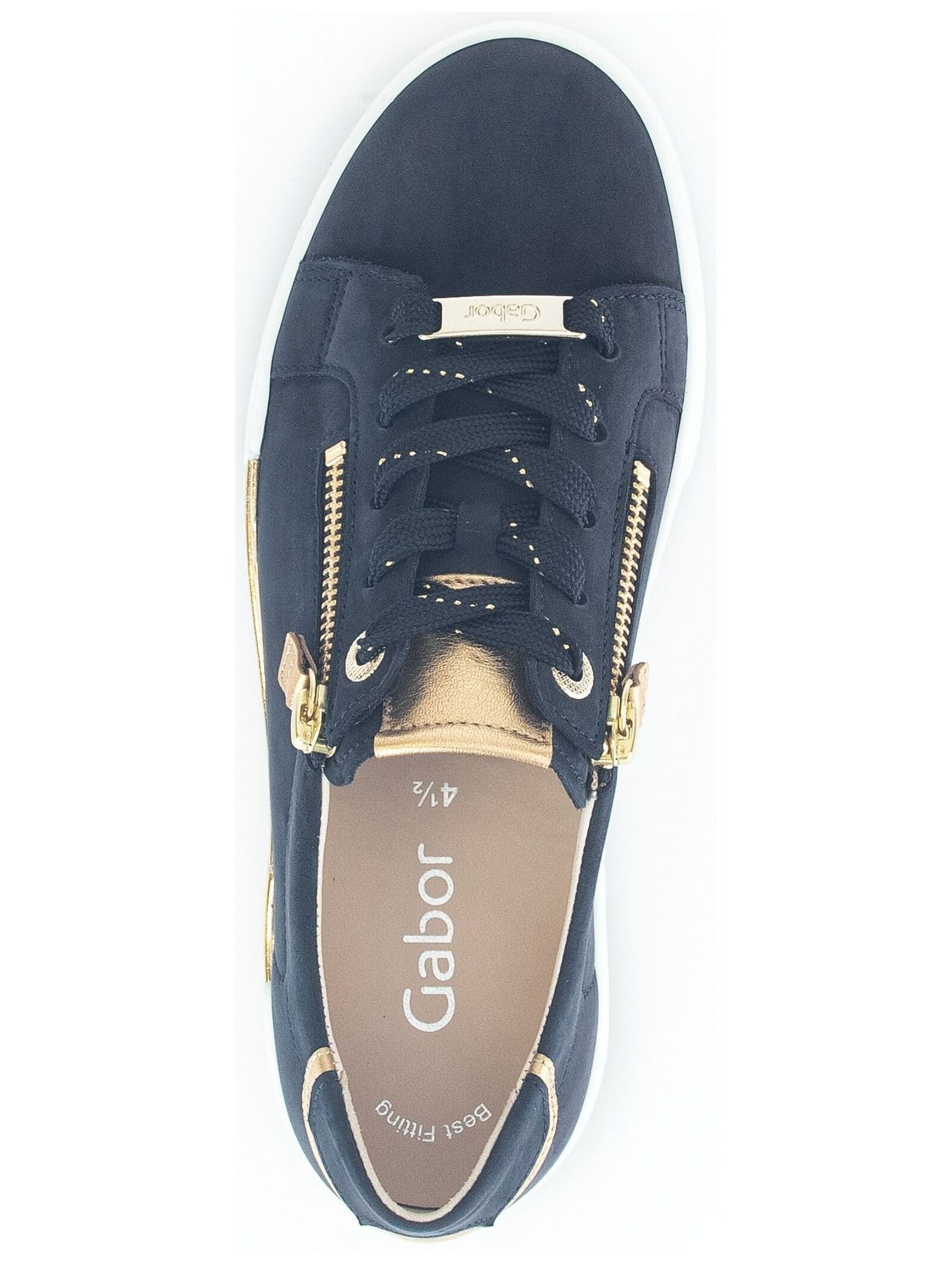 Gabor Sneaker »Gabor Sneaker Nubukleder/Textil«