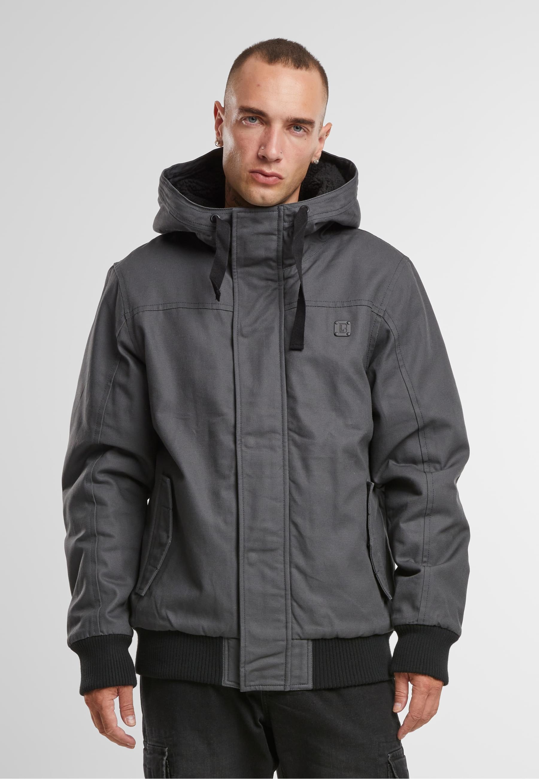 Thumbnail - Brandit Winterjacke "Brandit Brandit Men Essential Jacket" 1 Stk. tlg. mit Kapuze
