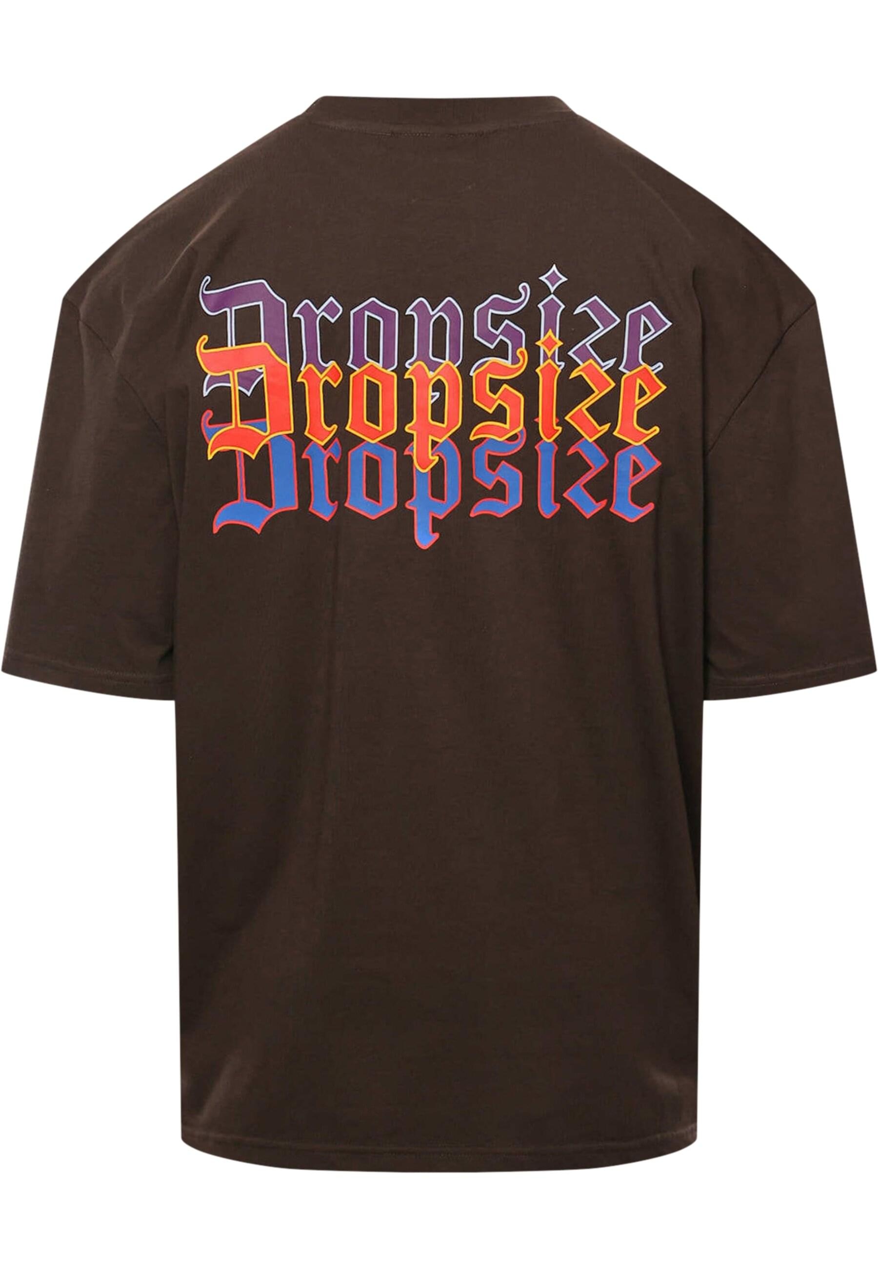 Dropsize T-Shirt "Dropsize Dropsize Heavy Oversize Triple Logo T-Shirt" 1 S günstig online kaufen